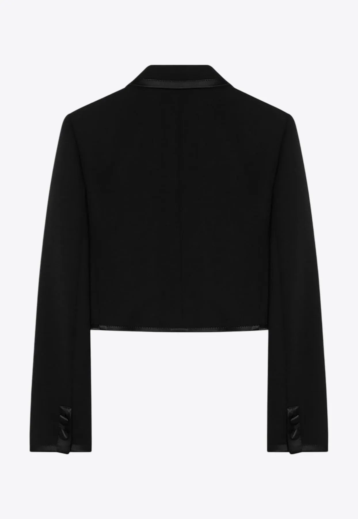 Cropped Double-Breasted Jacket