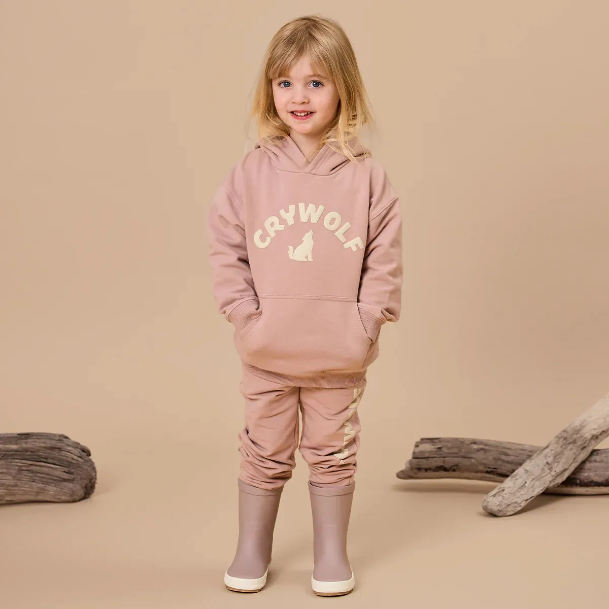 CRYWOLF Chill Hoodie - Dusty Mauve