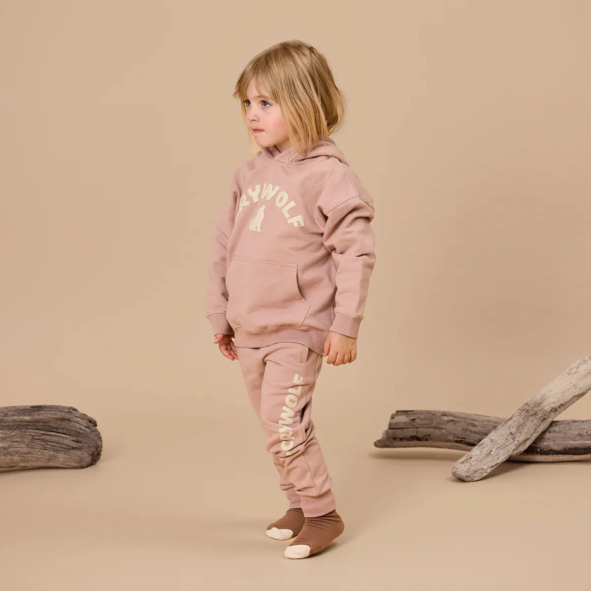 CRYWOLF Chill Hoodie - Dusty Mauve