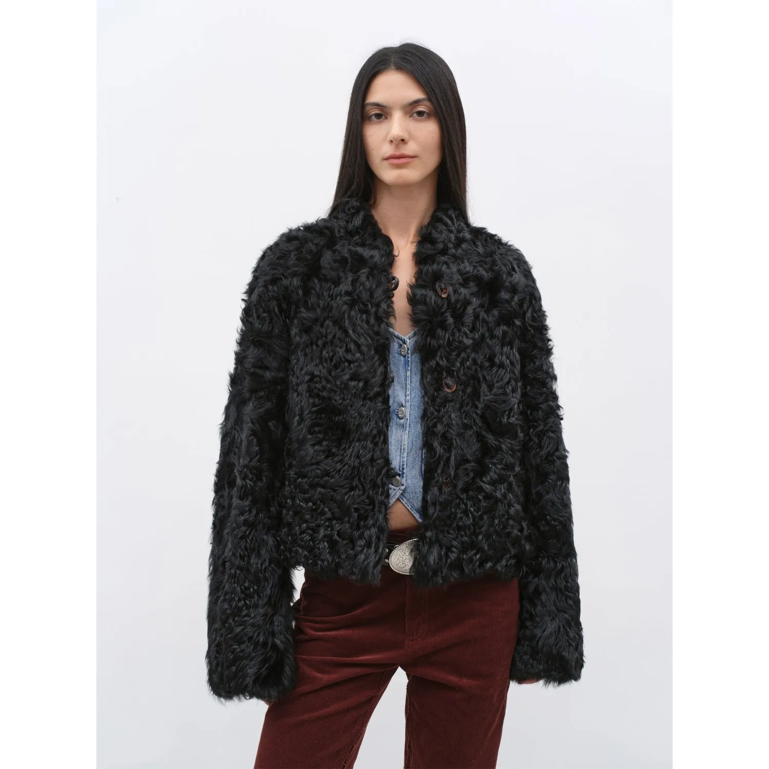Curly Fur Coat