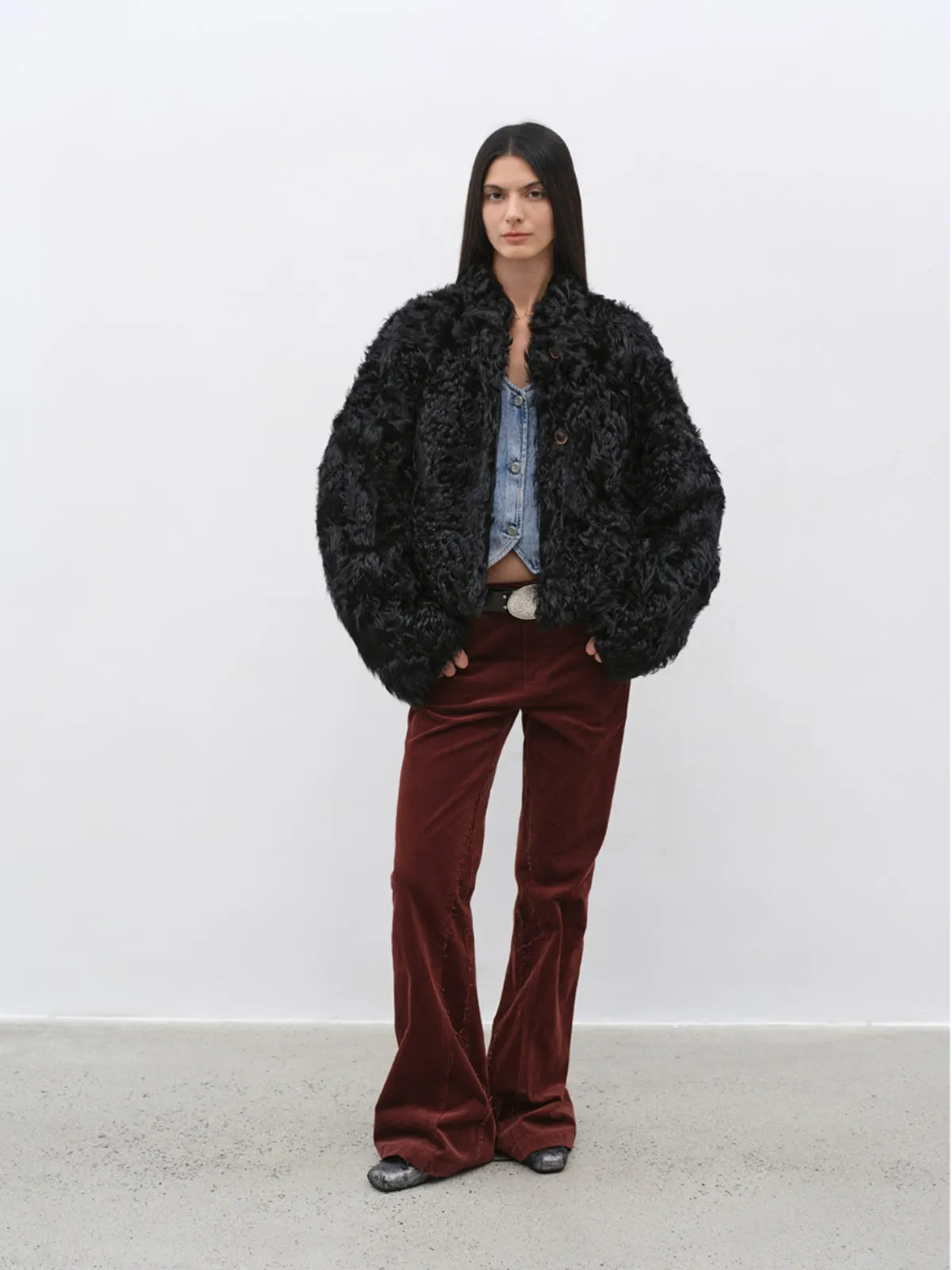 Curly Fur Coat