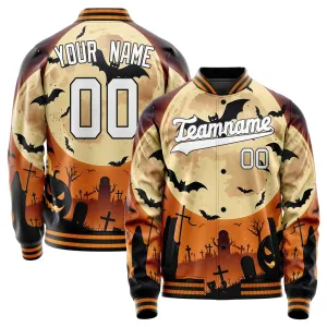 Custom Orange Halloween Jacket