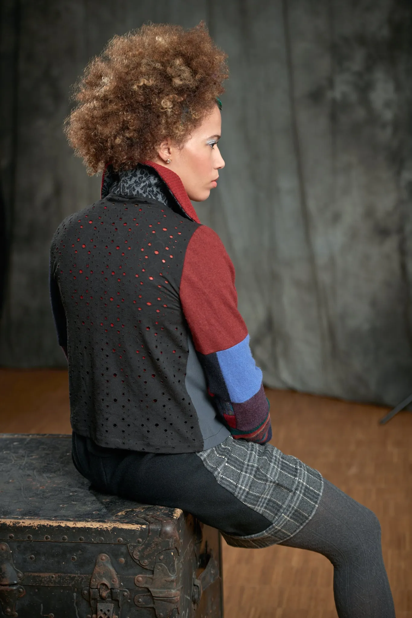 Damask Butterfly Cardigan