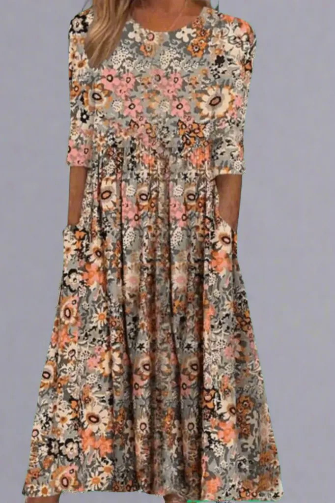 Daria - Elegant Midi Dress