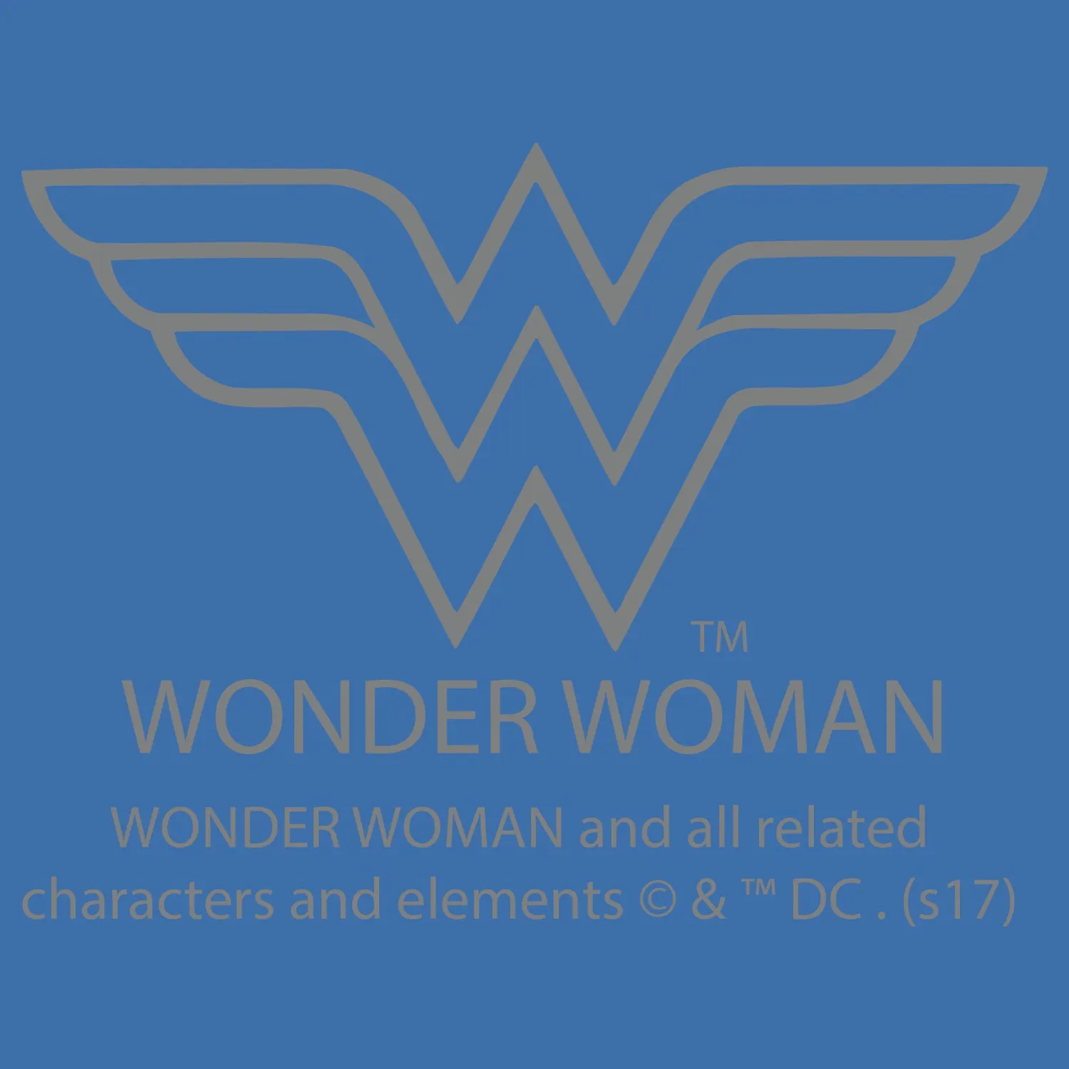 DC Comics Wonder Woman Rainbow Love Official Women's T-shirt