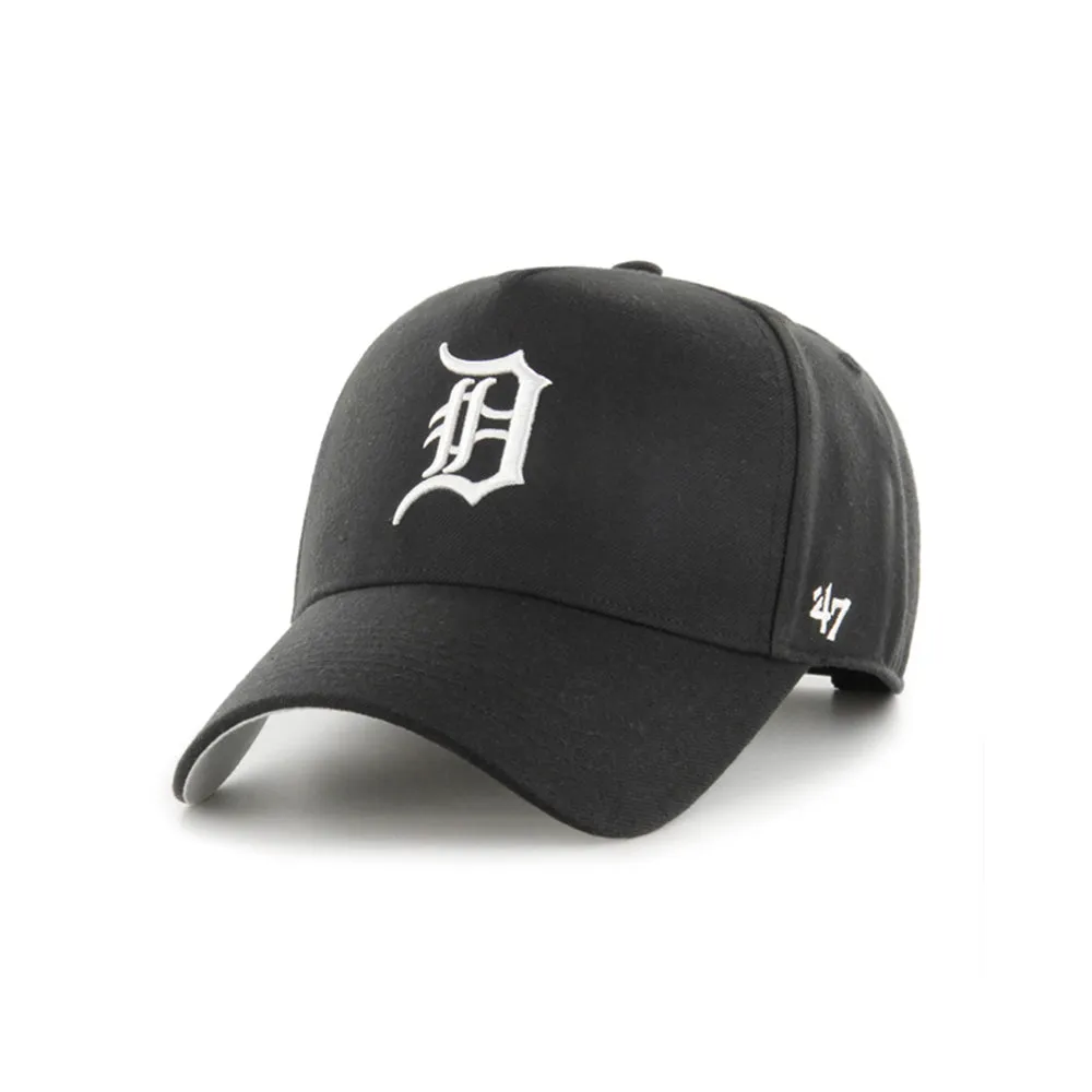 Detroit Tigers Black/White '47 MVP DT SNAPBACK