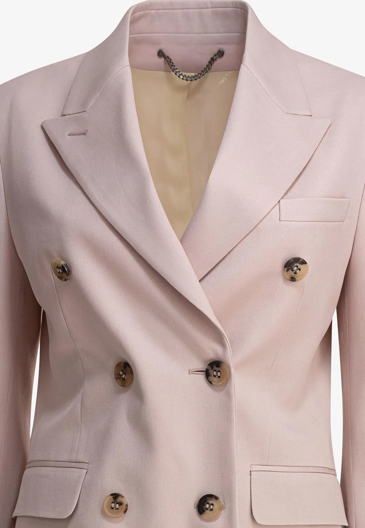 Double-Breasted Wool Blazer