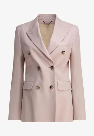 Double-Breasted Wool Blazer