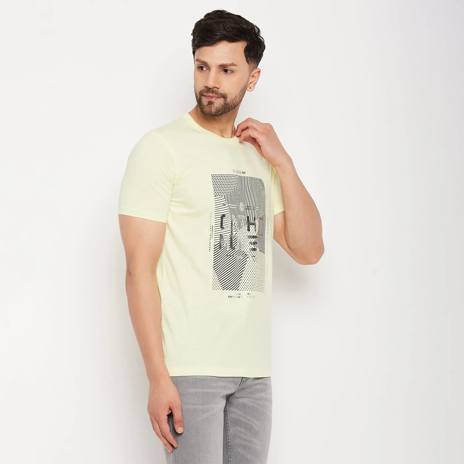 Duke Stardust Men Half Sleeve Cotton T-shirt (1030)