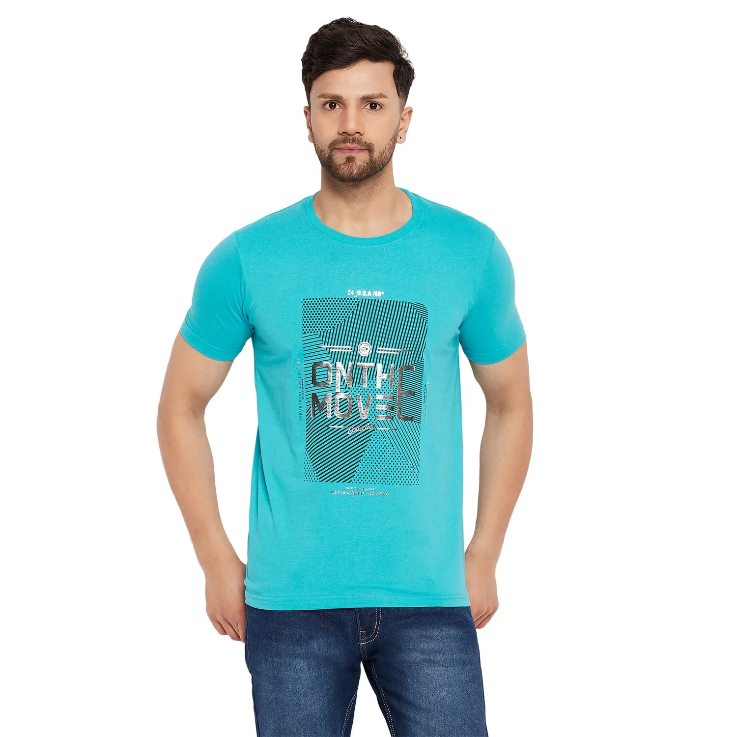 Duke Stardust Men Half Sleeve Cotton T-shirt (1030)