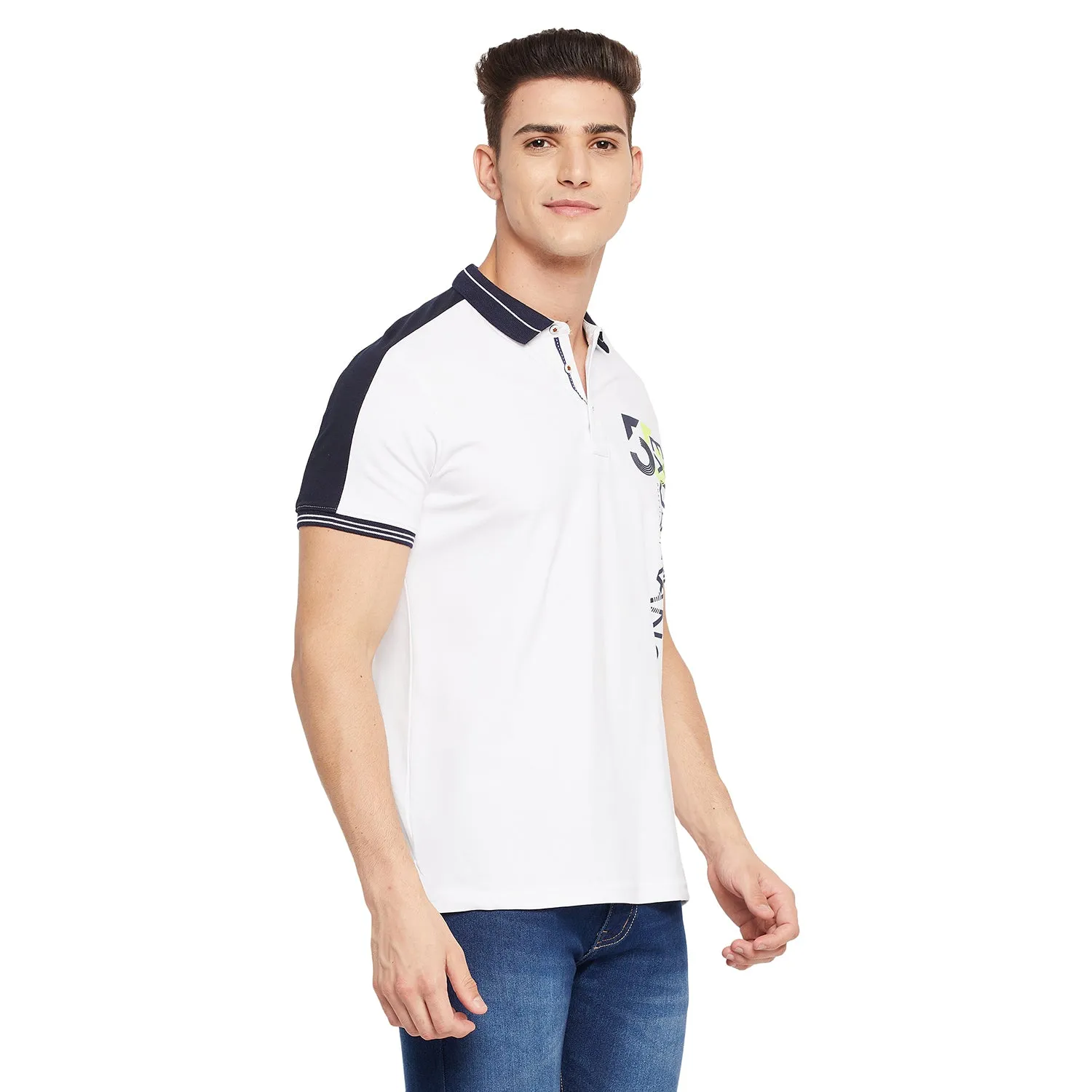Duke Stardust Men Half Sleeve Cotton T-shirt (LF5207)