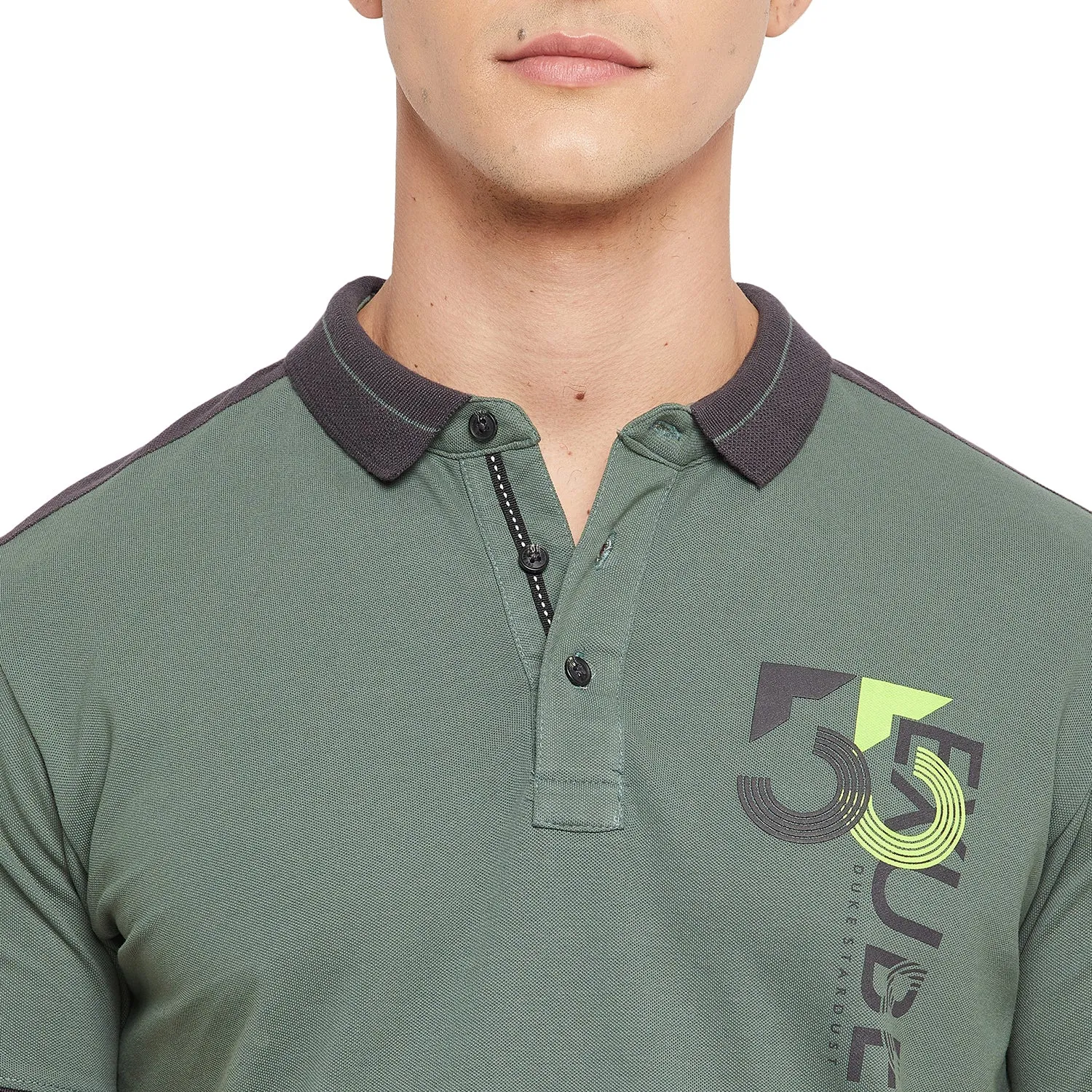 Duke Stardust Men Half Sleeve Cotton T-shirt (LF5207)