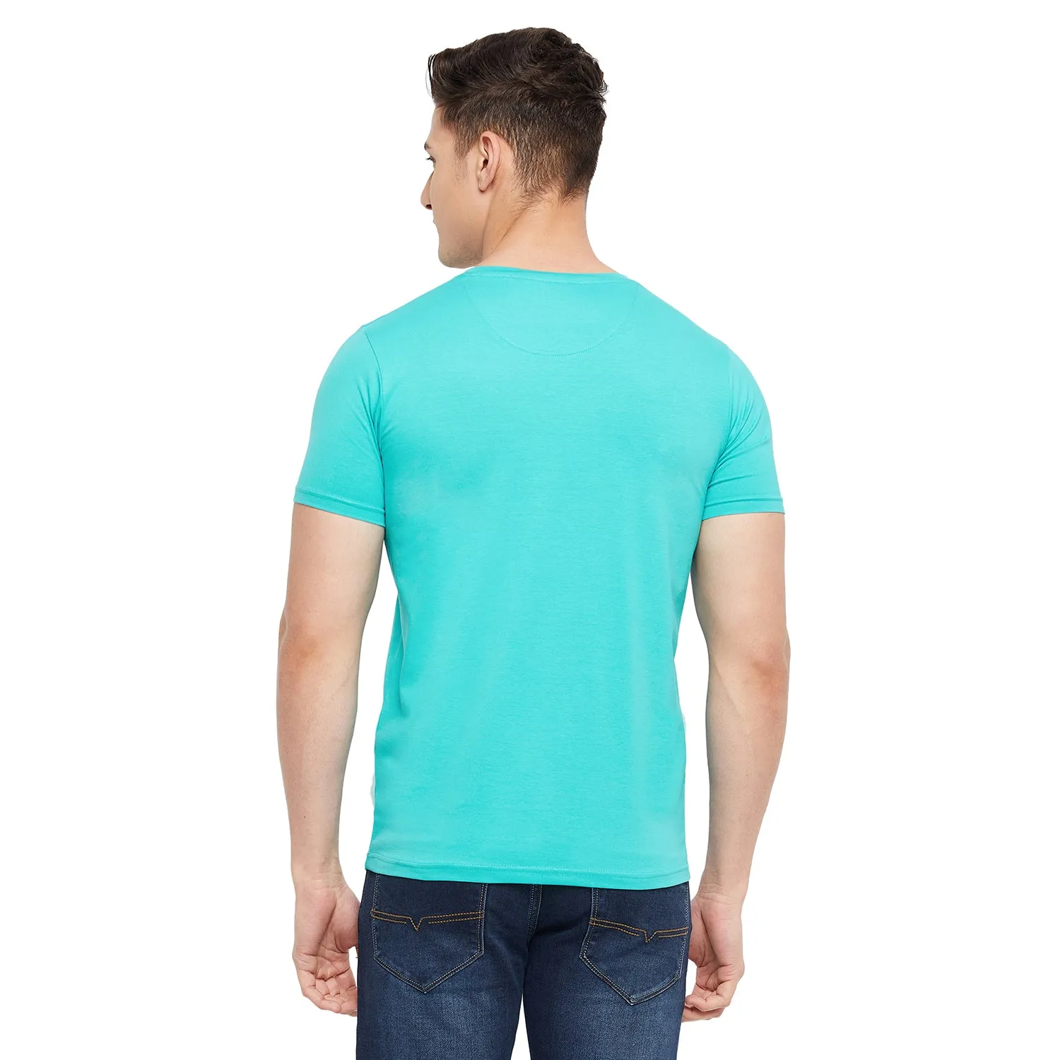 Duke Stardust Men Half Sleeve Cotton T-Shirt (LF5235)