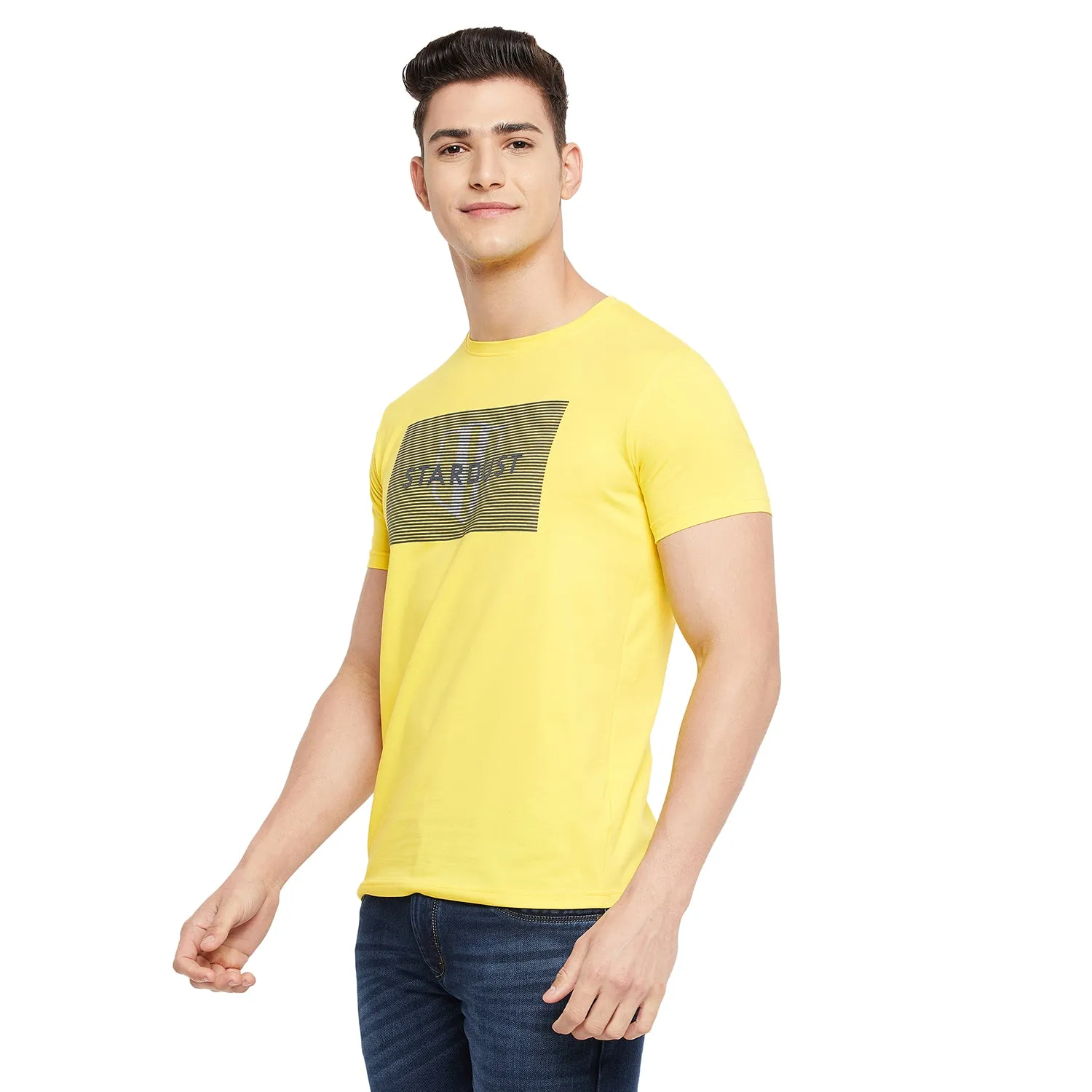Duke Stardust Men Half Sleeve Cotton T-Shirt (LF5235)