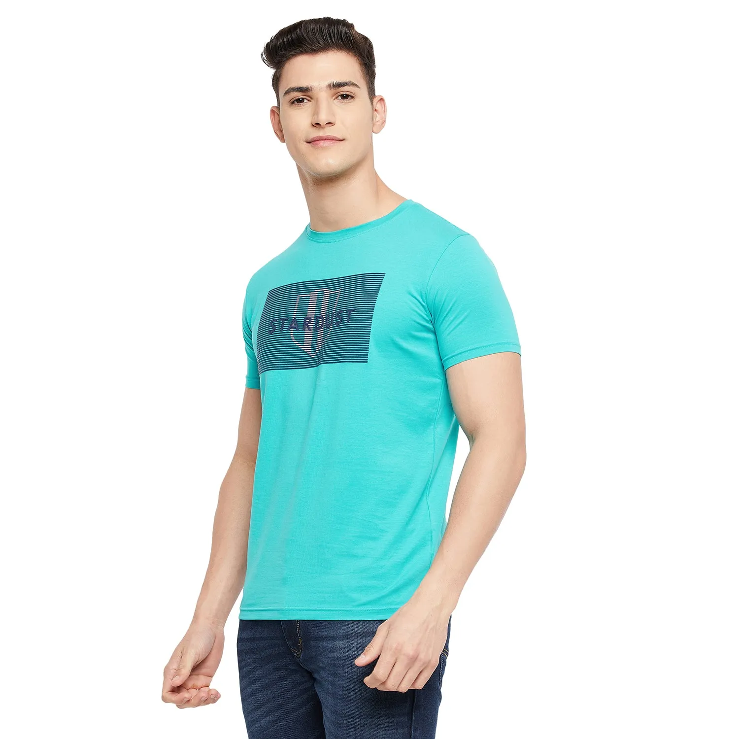 Duke Stardust Men Half Sleeve Cotton T-Shirt (LF5235)