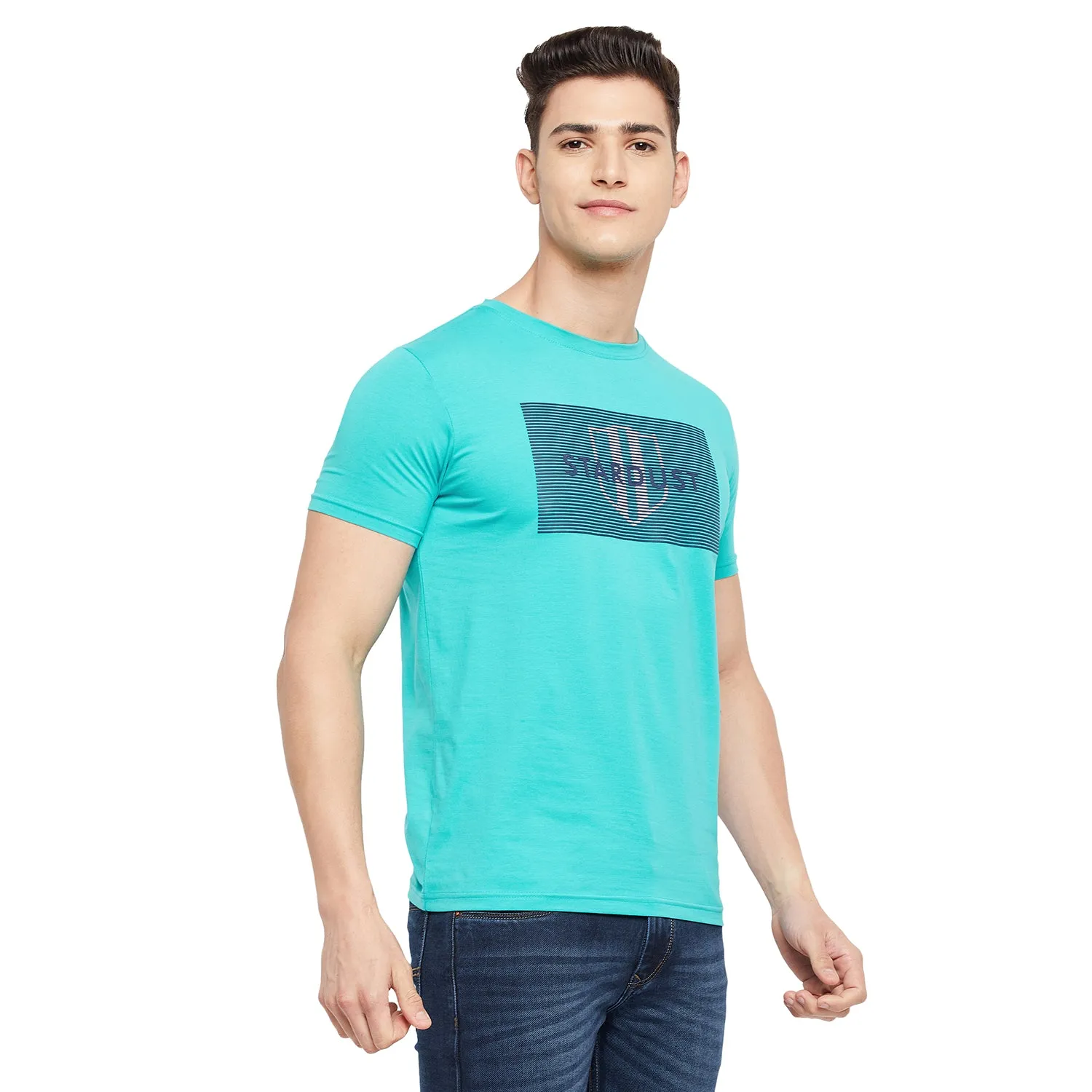 Duke Stardust Men Half Sleeve Cotton T-Shirt (LF5235)