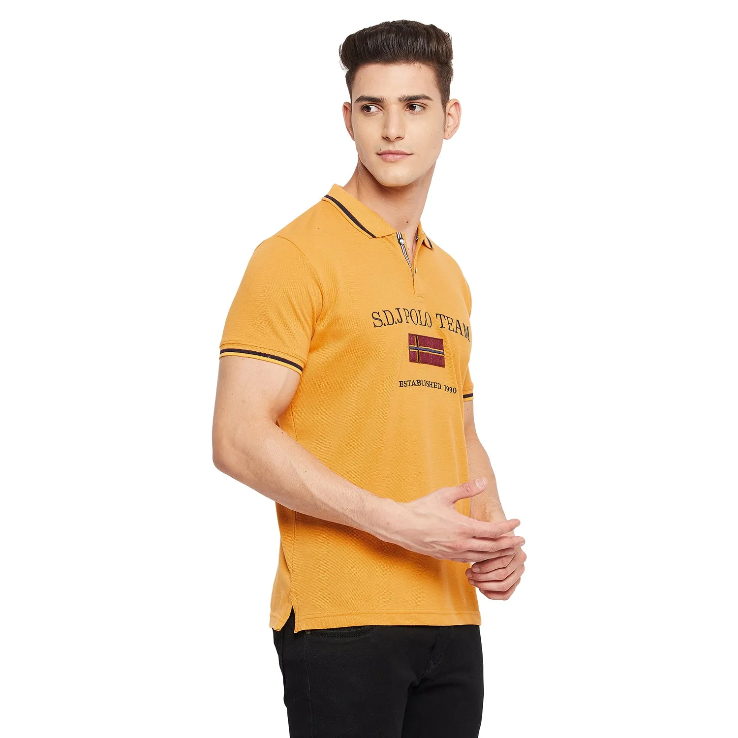 Duke Stardust Men Half Sleeve Cotton T-shirt (LF5236)