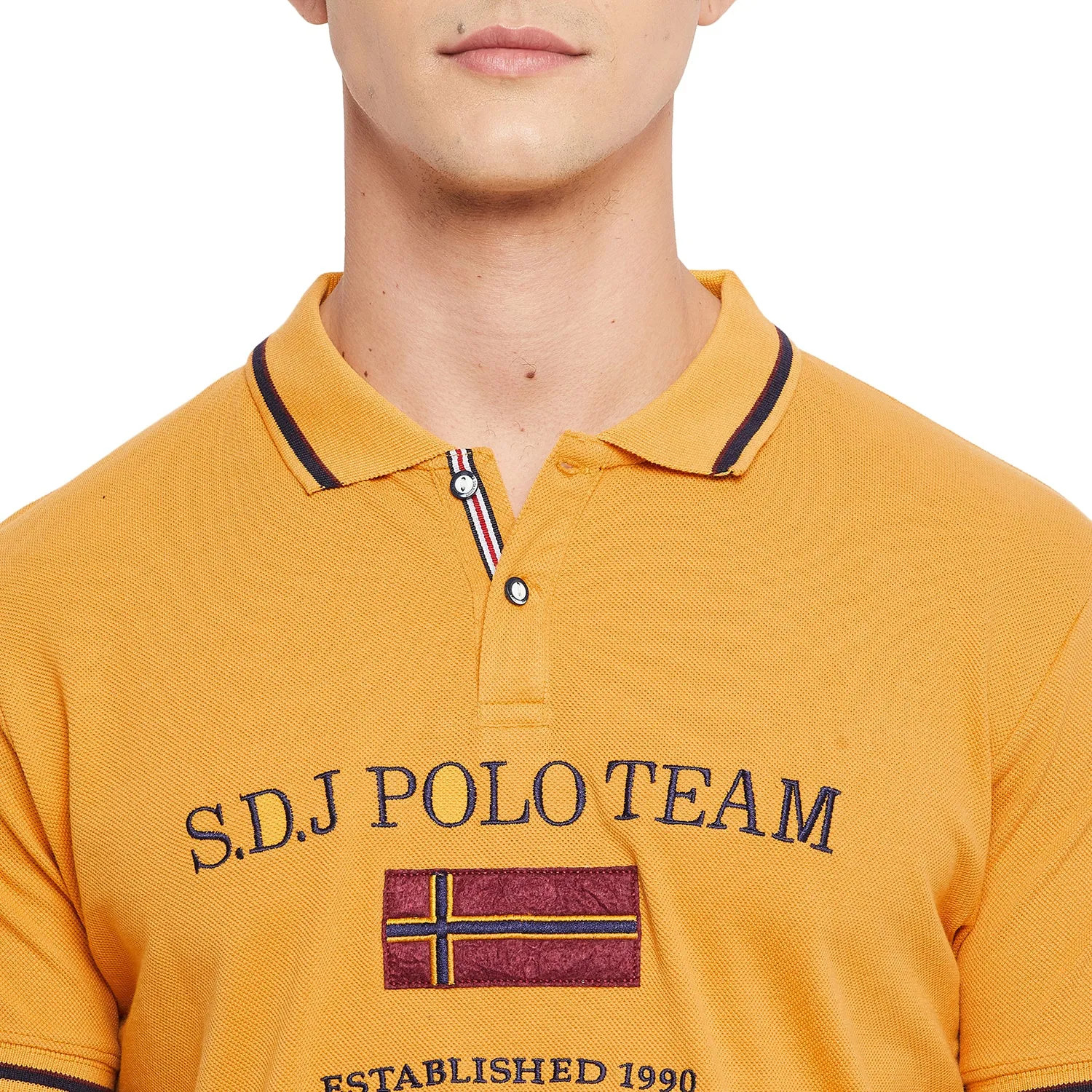 Duke Stardust Men Half Sleeve Cotton T-shirt (LF5236)