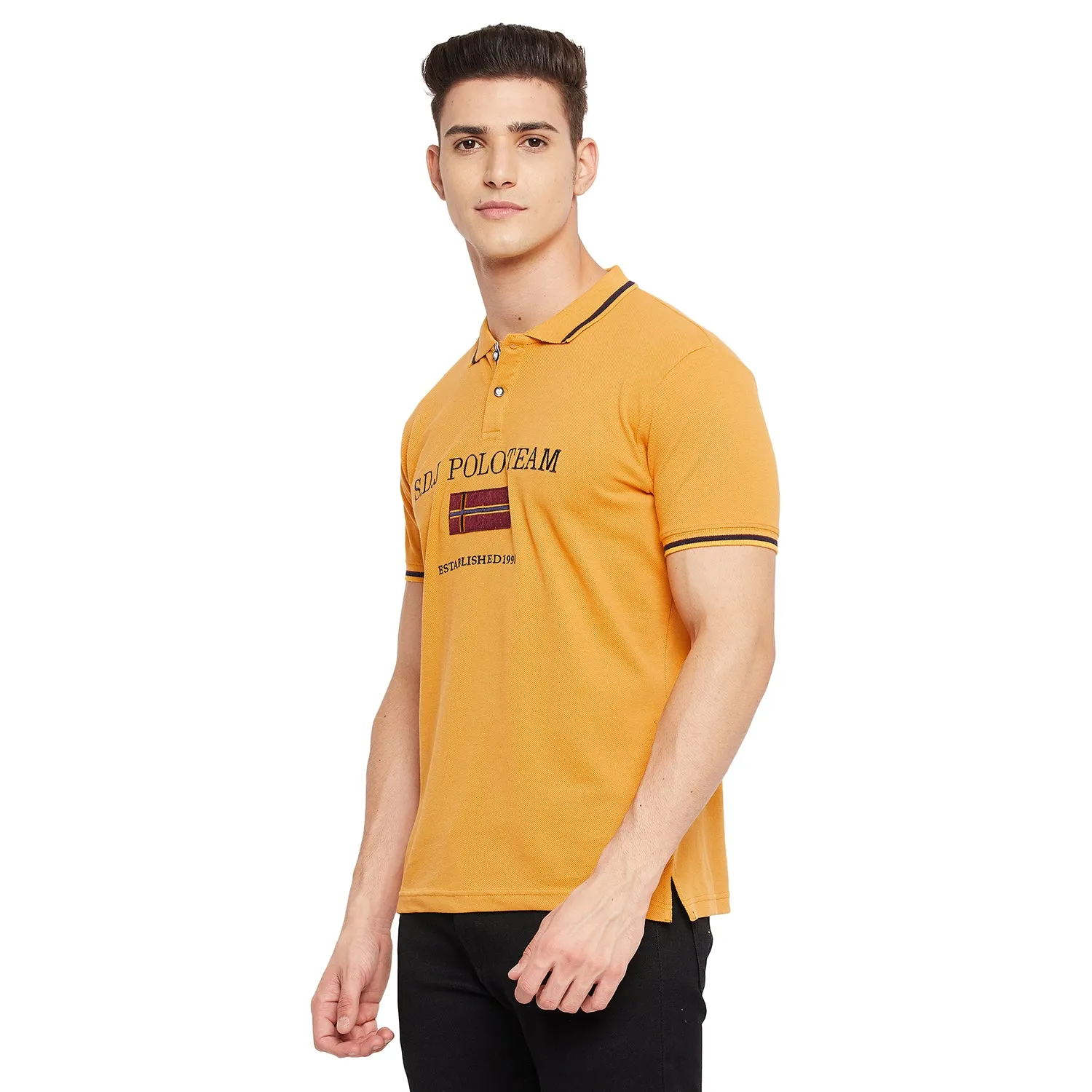 Duke Stardust Men Half Sleeve Cotton T-shirt (LF5236)