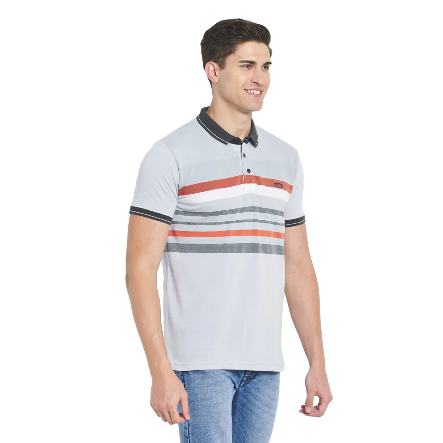 Duke Stardust Men Half Sleeve Cotton T-shirt (LF5241)