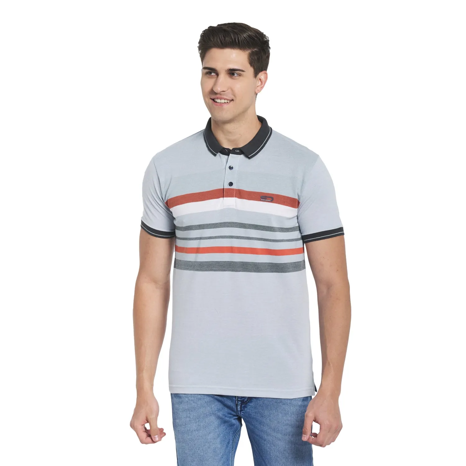 Duke Stardust Men Half Sleeve Cotton T-shirt (LF5241)