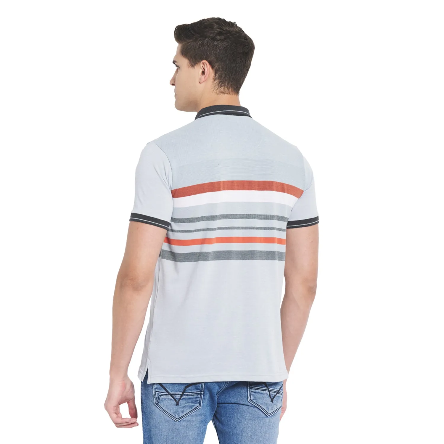 Duke Stardust Men Half Sleeve Cotton T-shirt (LF5241)