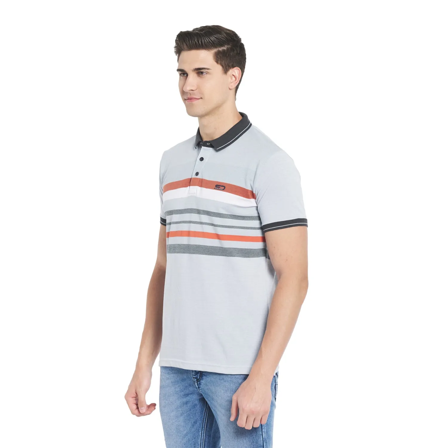 Duke Stardust Men Half Sleeve Cotton T-shirt (LF5241)