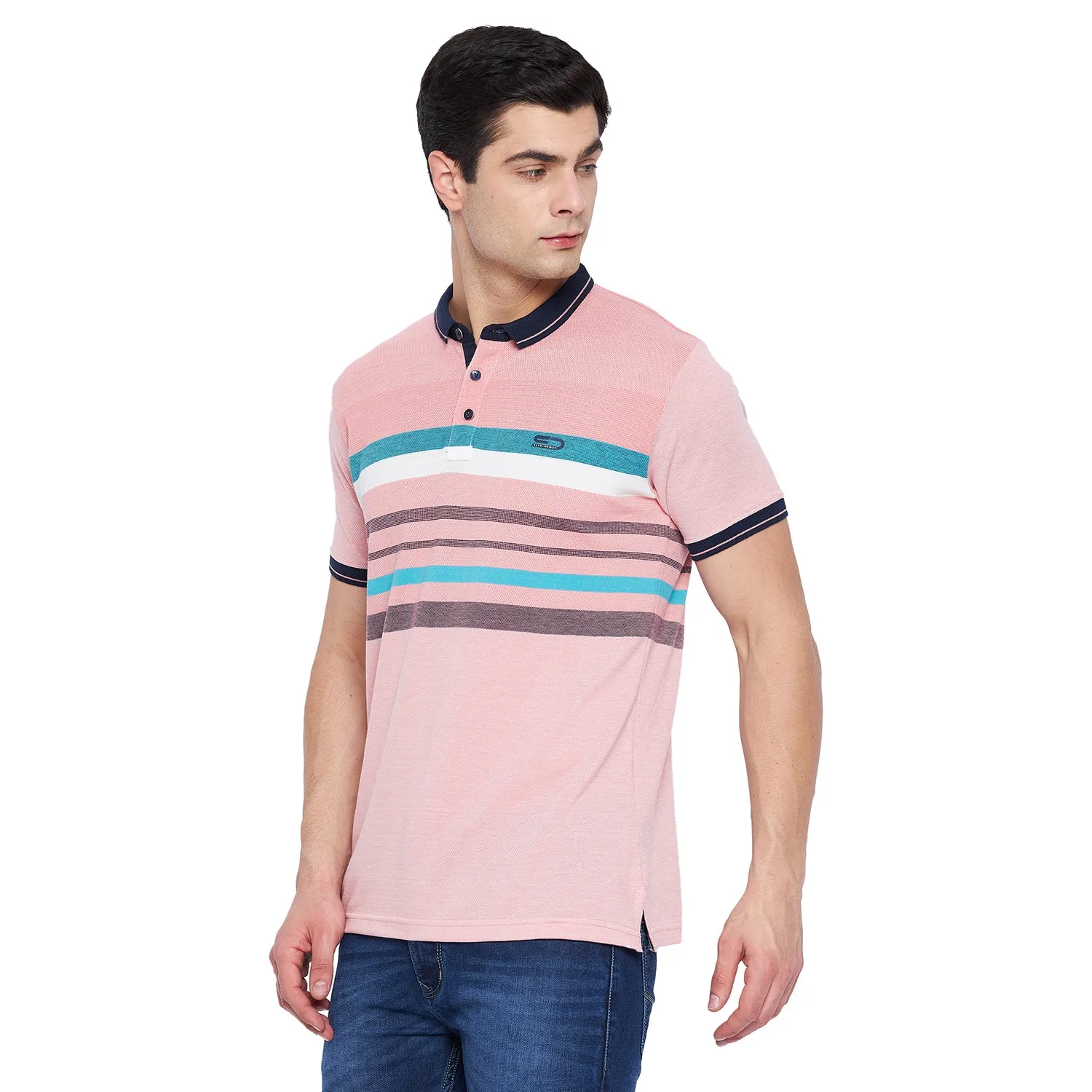 Duke Stardust Men Half Sleeve Cotton T-shirt (LF5241)