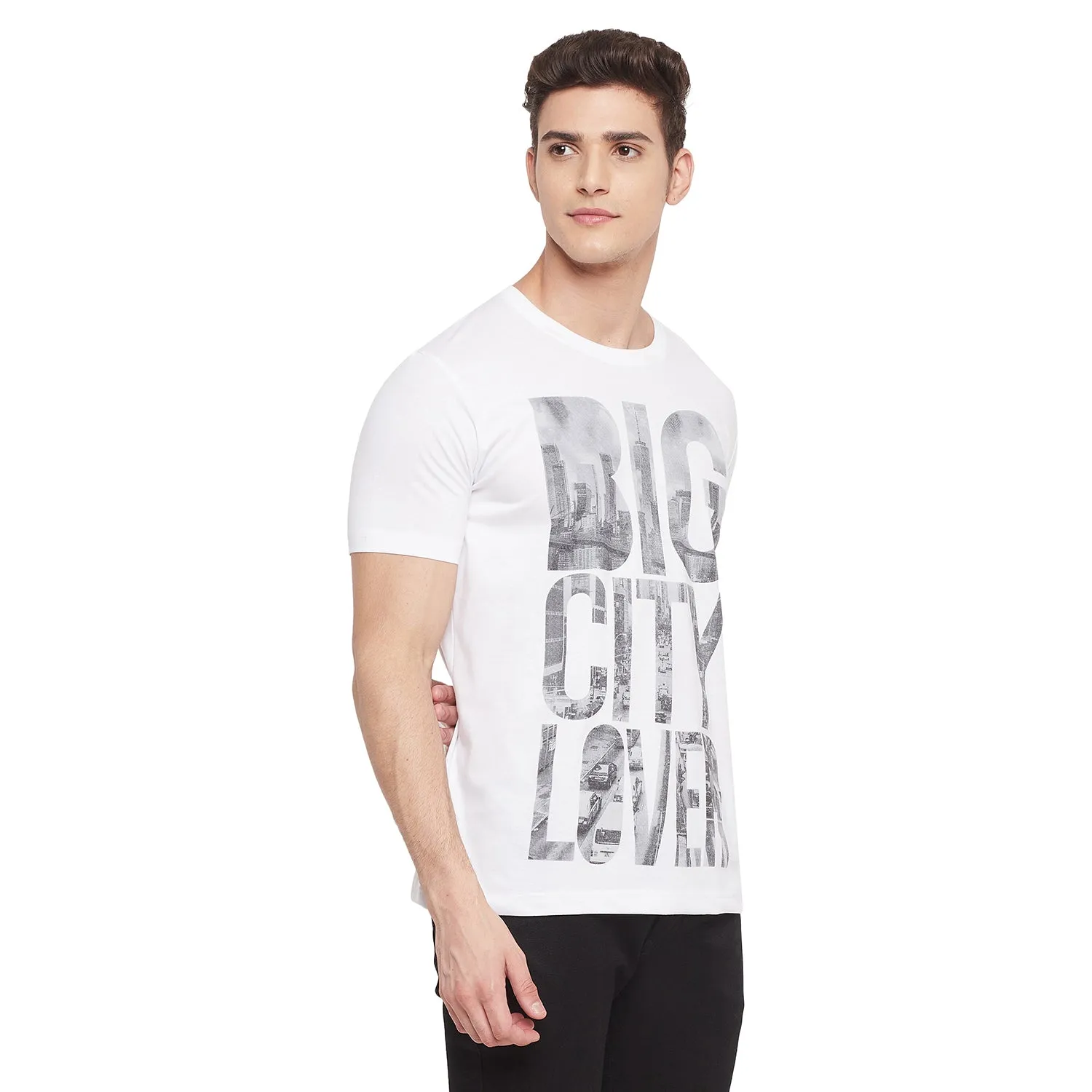 Duke Stardust Men Half Sleeve Cotton T-shirt (LF5255)