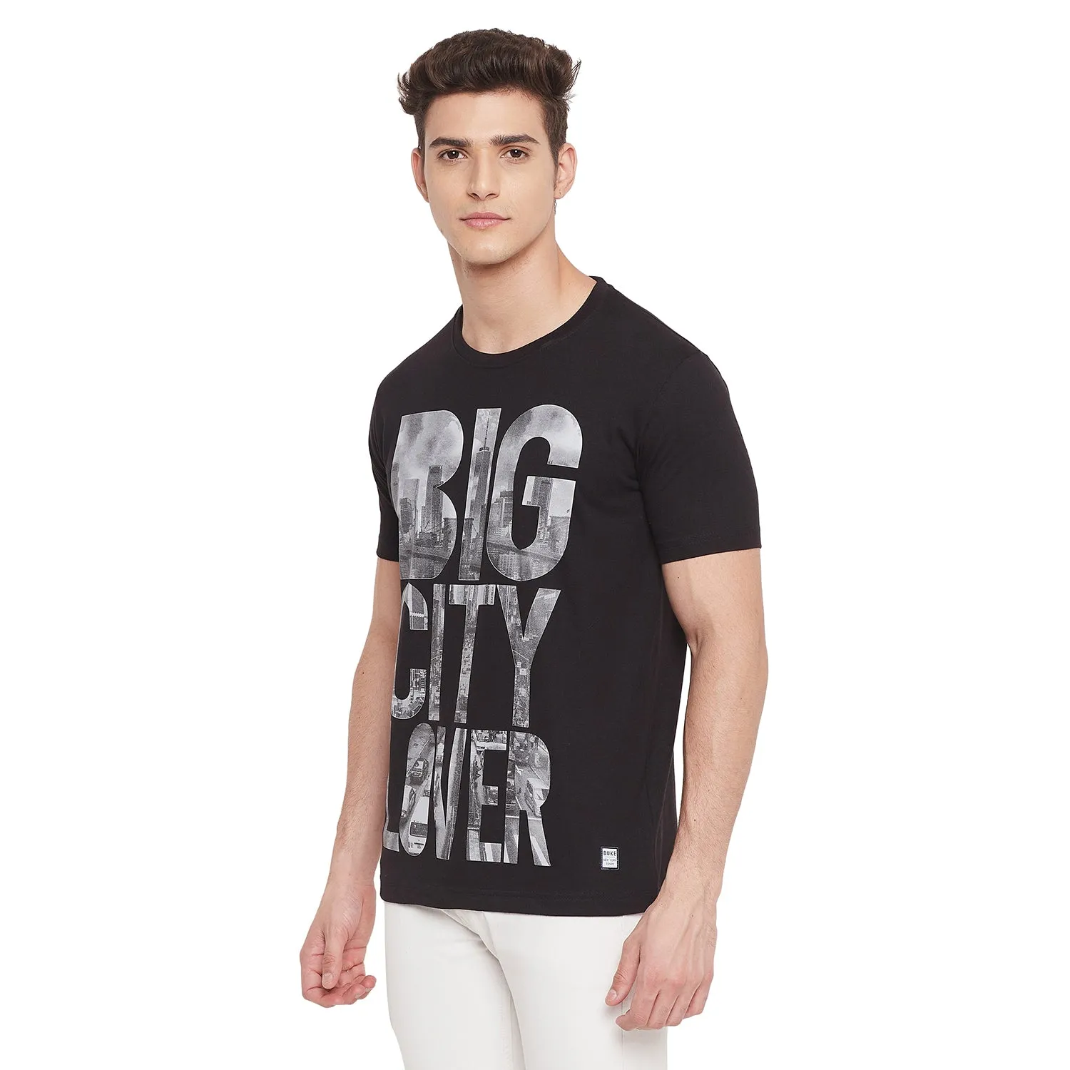 Duke Stardust Men Half Sleeve Cotton T-shirt (LF5255)