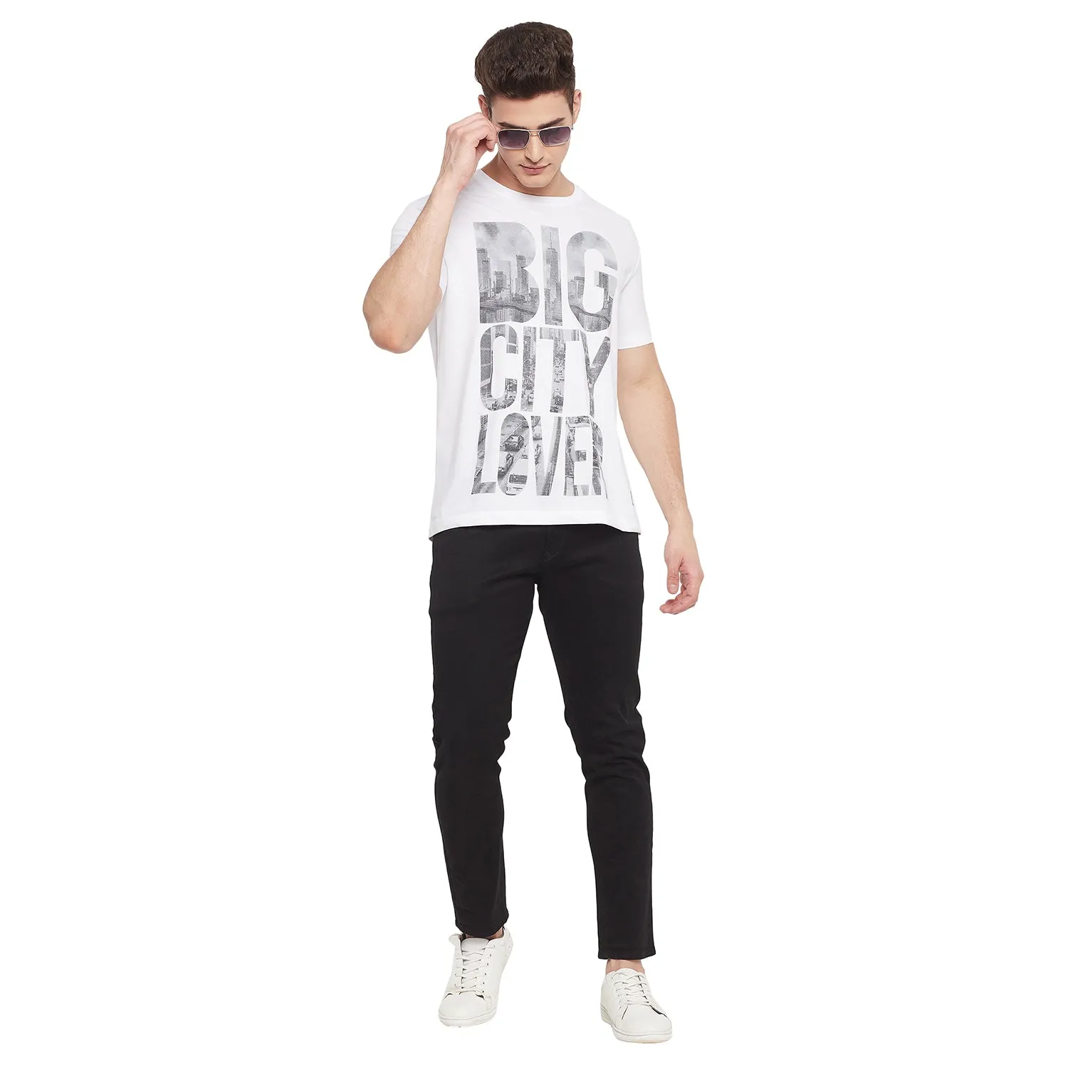 Duke Stardust Men Half Sleeve Cotton T-shirt (LF5255)