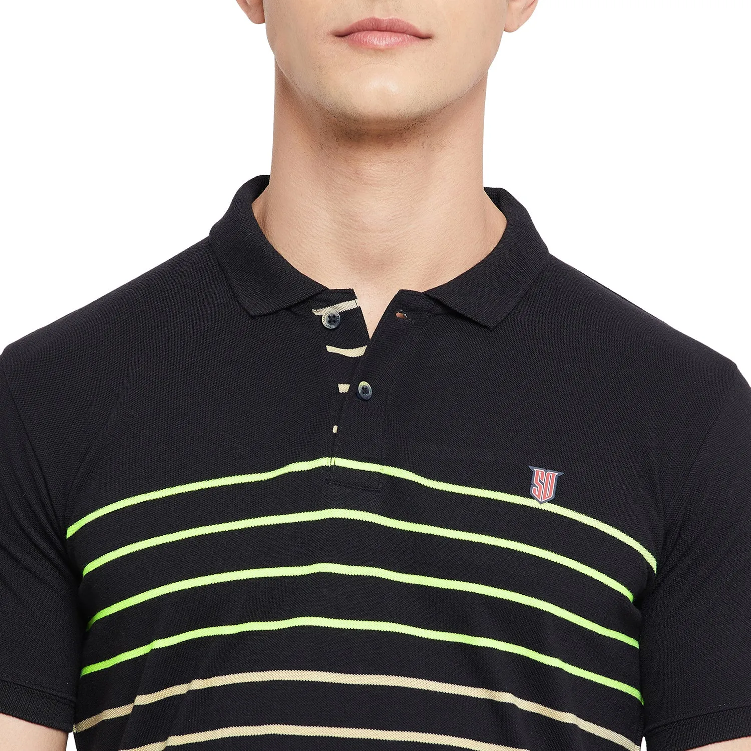 Duke Stardust Men Half Sleeve Cotton T-Shirt (LF5296)