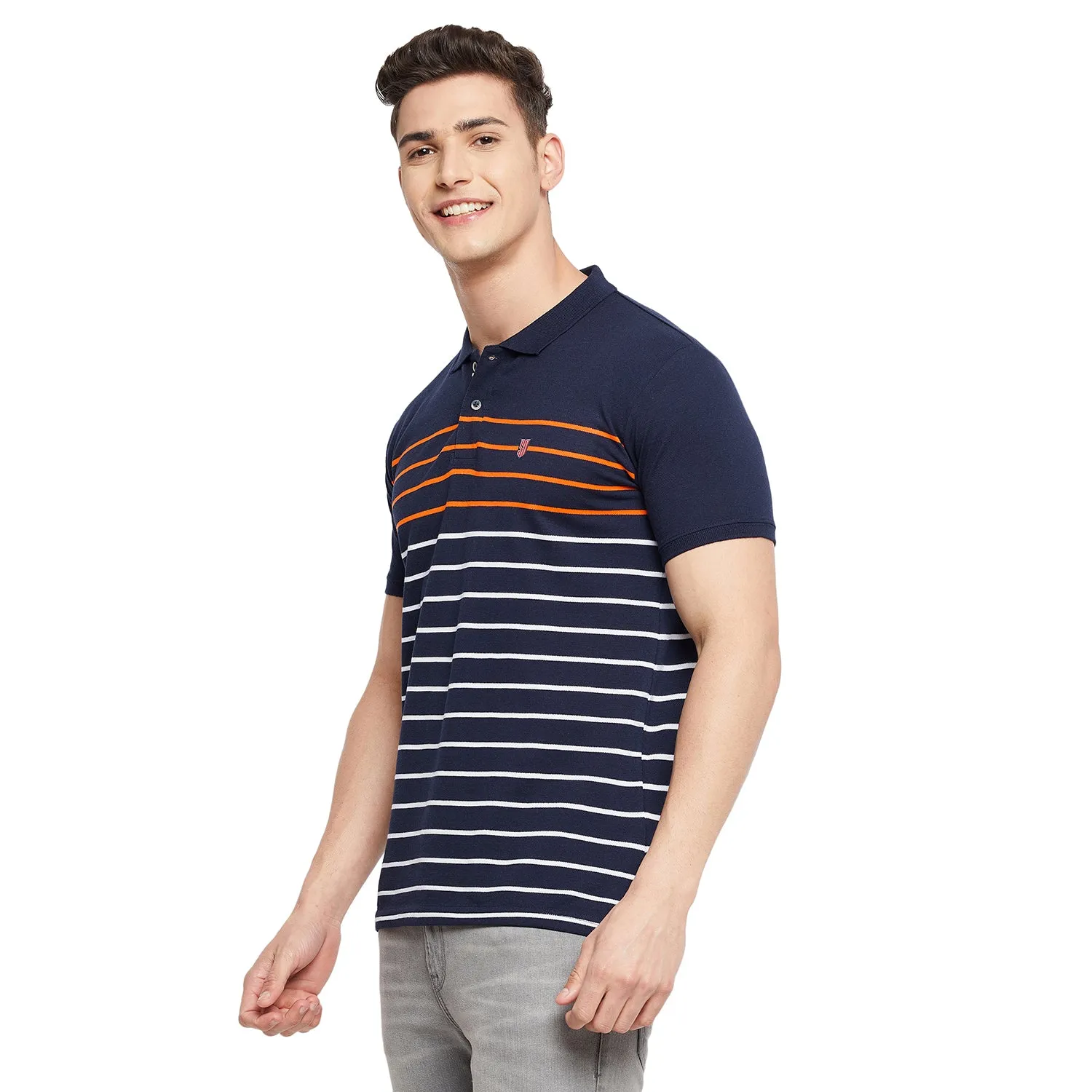 Duke Stardust Men Half Sleeve Cotton T-Shirt (LF5296)
