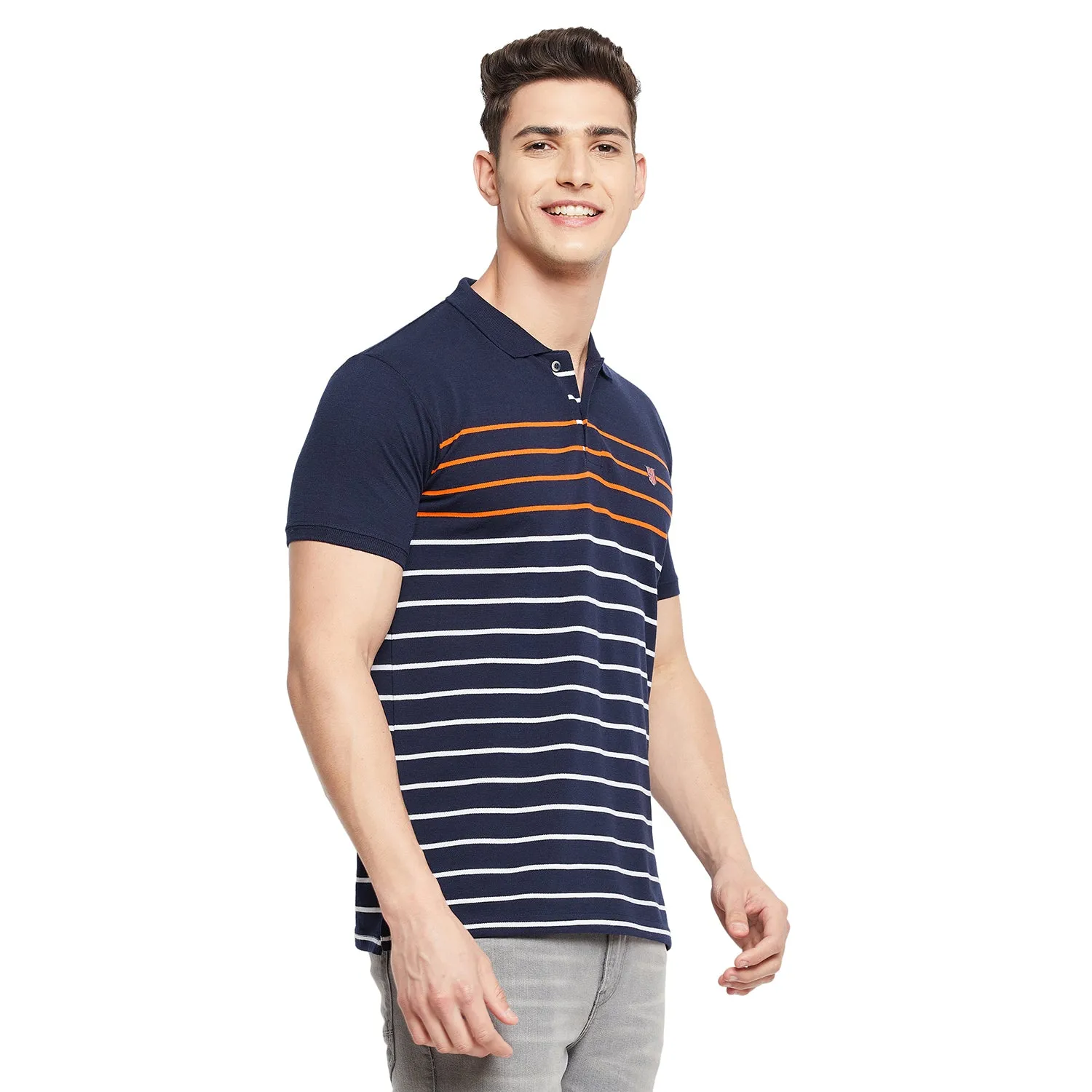 Duke Stardust Men Half Sleeve Cotton T-Shirt (LF5296)