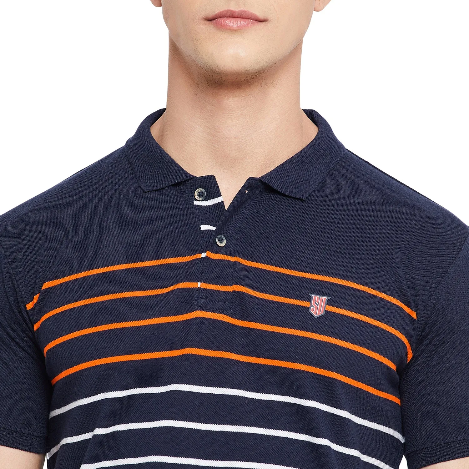 Duke Stardust Men Half Sleeve Cotton T-Shirt (LF5296)