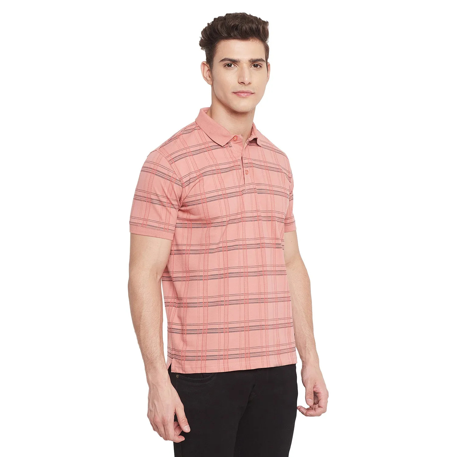 Duke Stardust Men Half Sleeve Cotton T-shirt (LF5333)