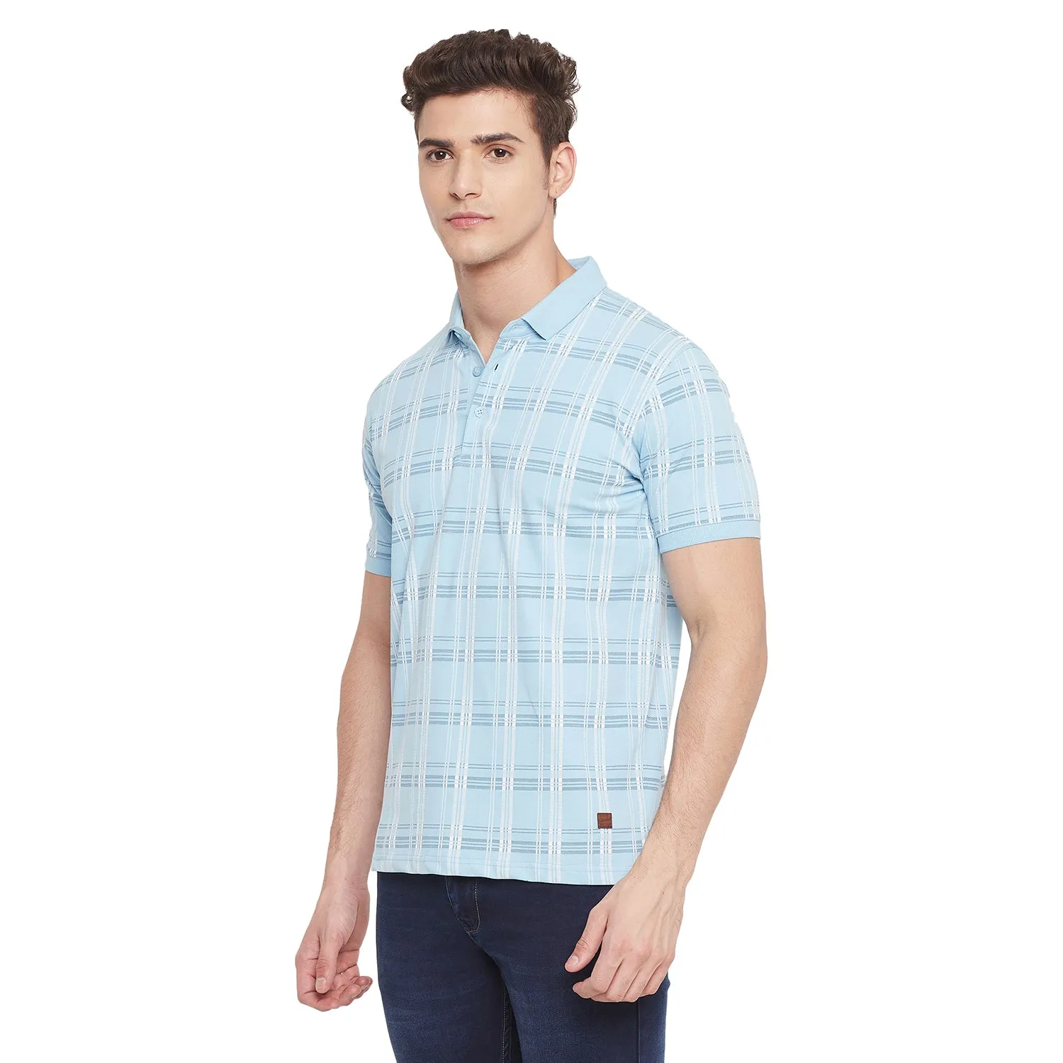Duke Stardust Men Half Sleeve Cotton T-shirt (LF5333)