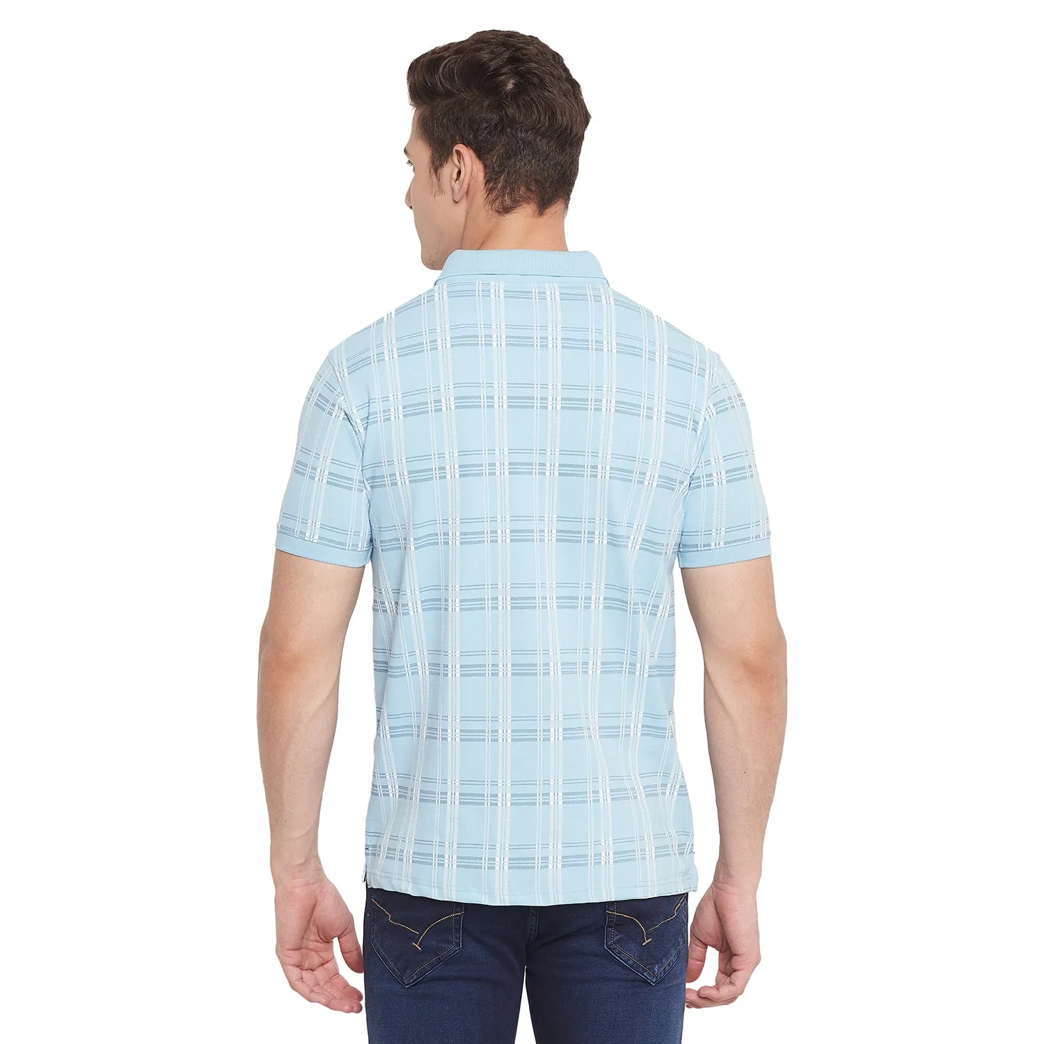 Duke Stardust Men Half Sleeve Cotton T-shirt (LF5333)