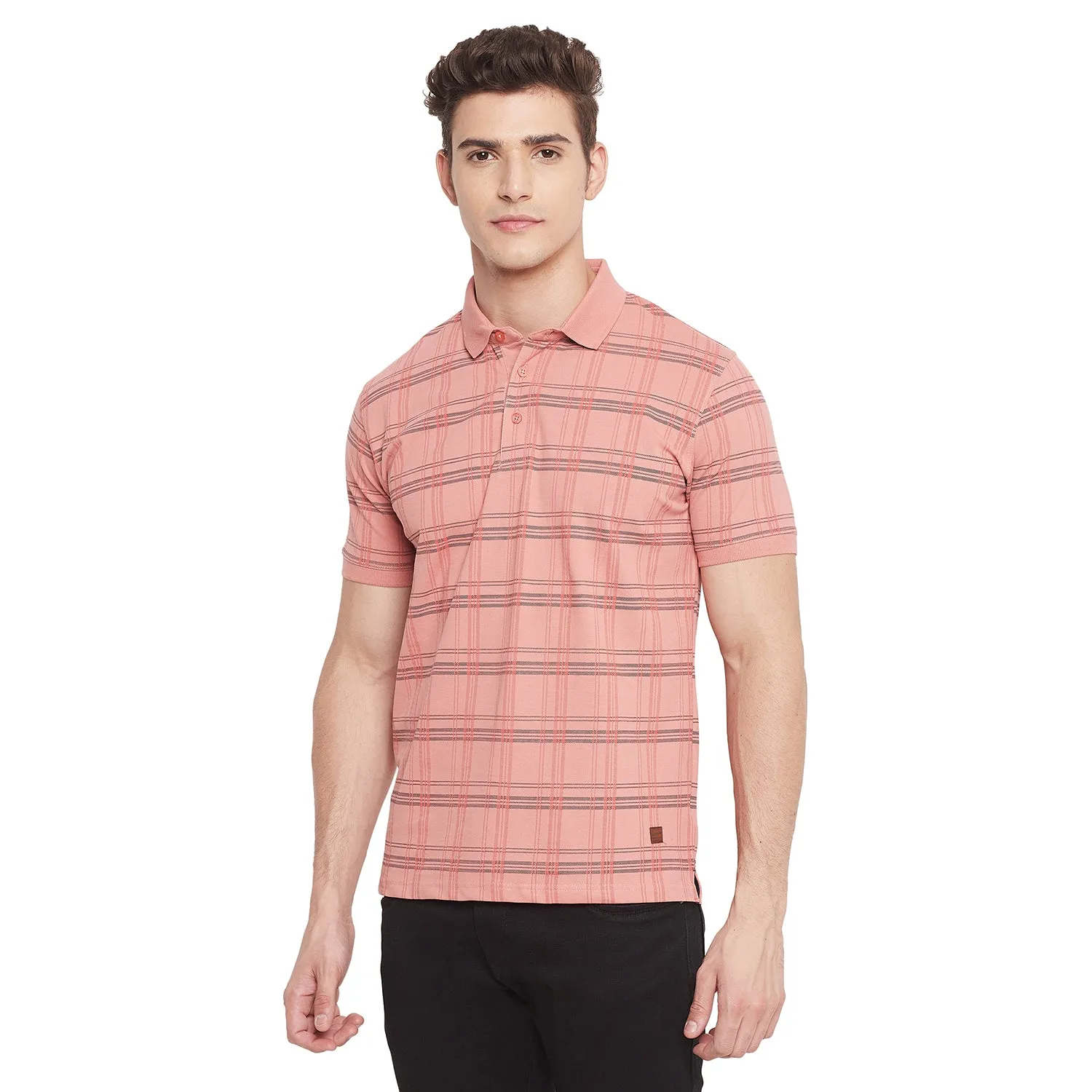 Duke Stardust Men Half Sleeve Cotton T-shirt (LF5333)