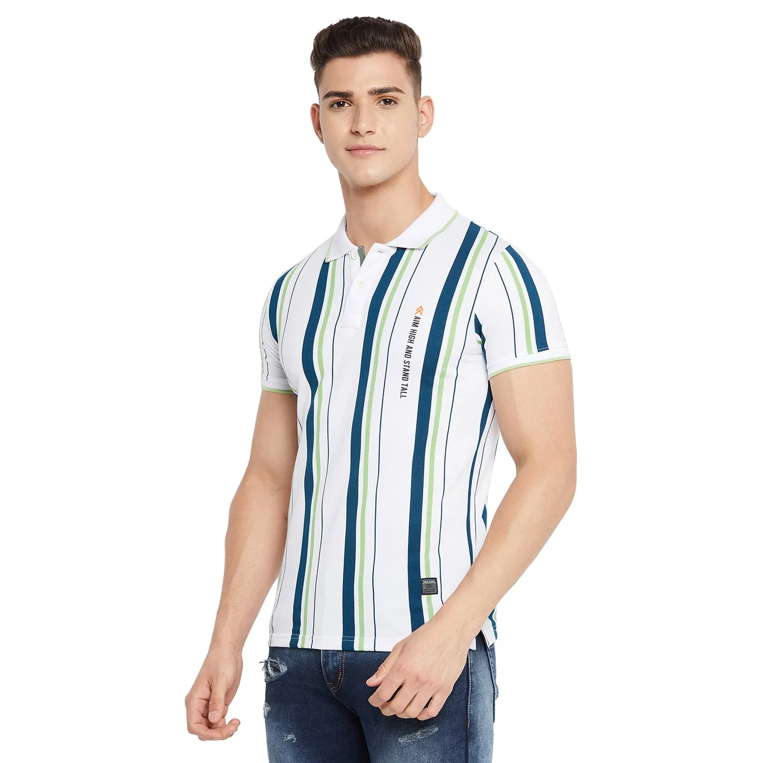 Duke Stardust Men Half Sleeve Cotton T-shirt (LF5405)