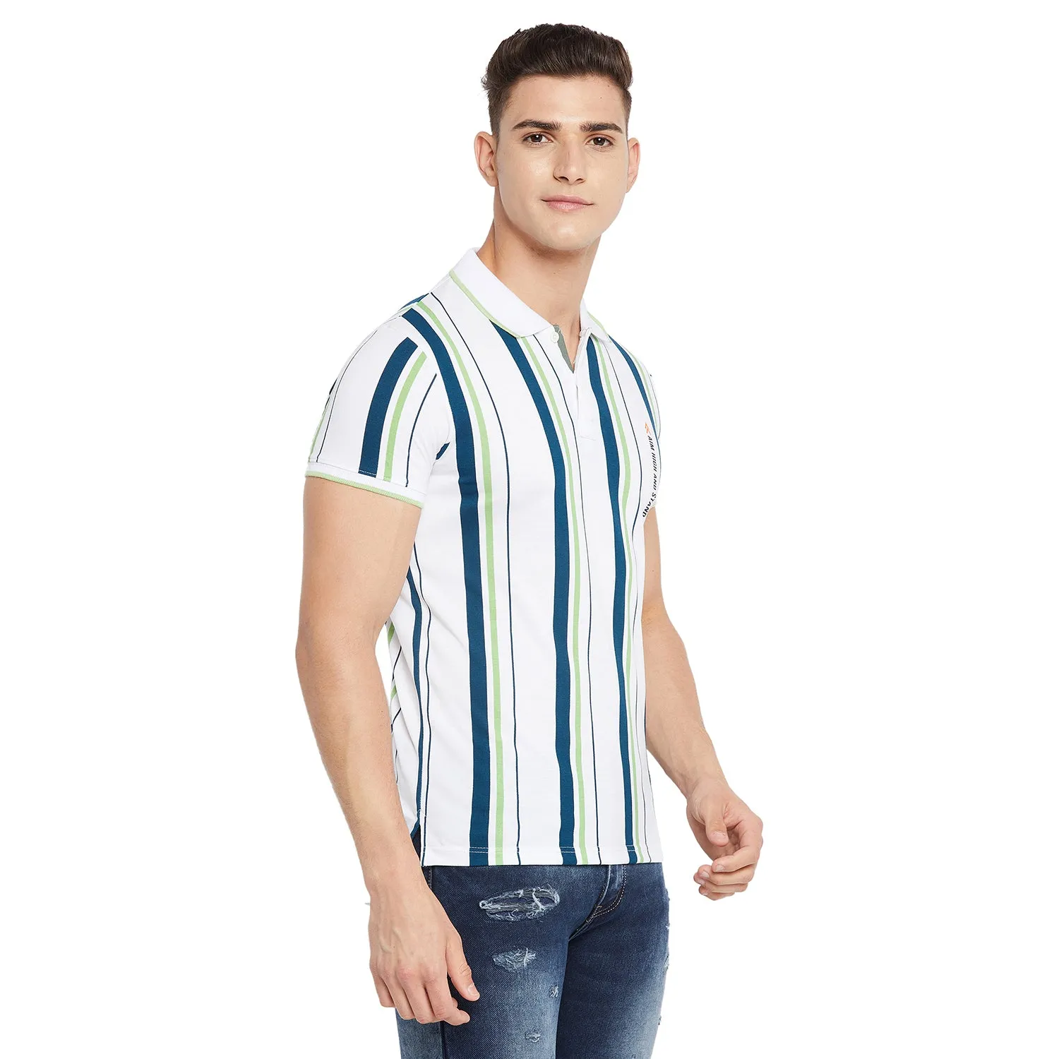 Duke Stardust Men Half Sleeve Cotton T-shirt (LF5405)