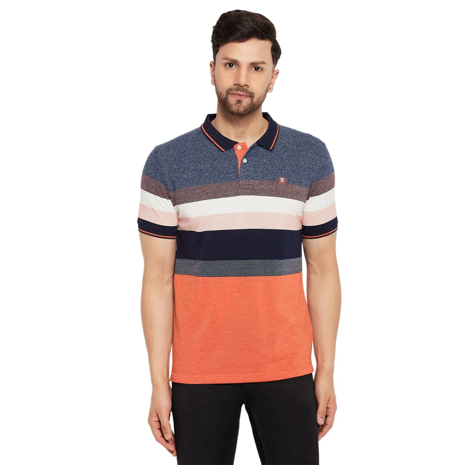 Duke Stardust Men Half Sleeve Cotton T-shirt (LF7005)