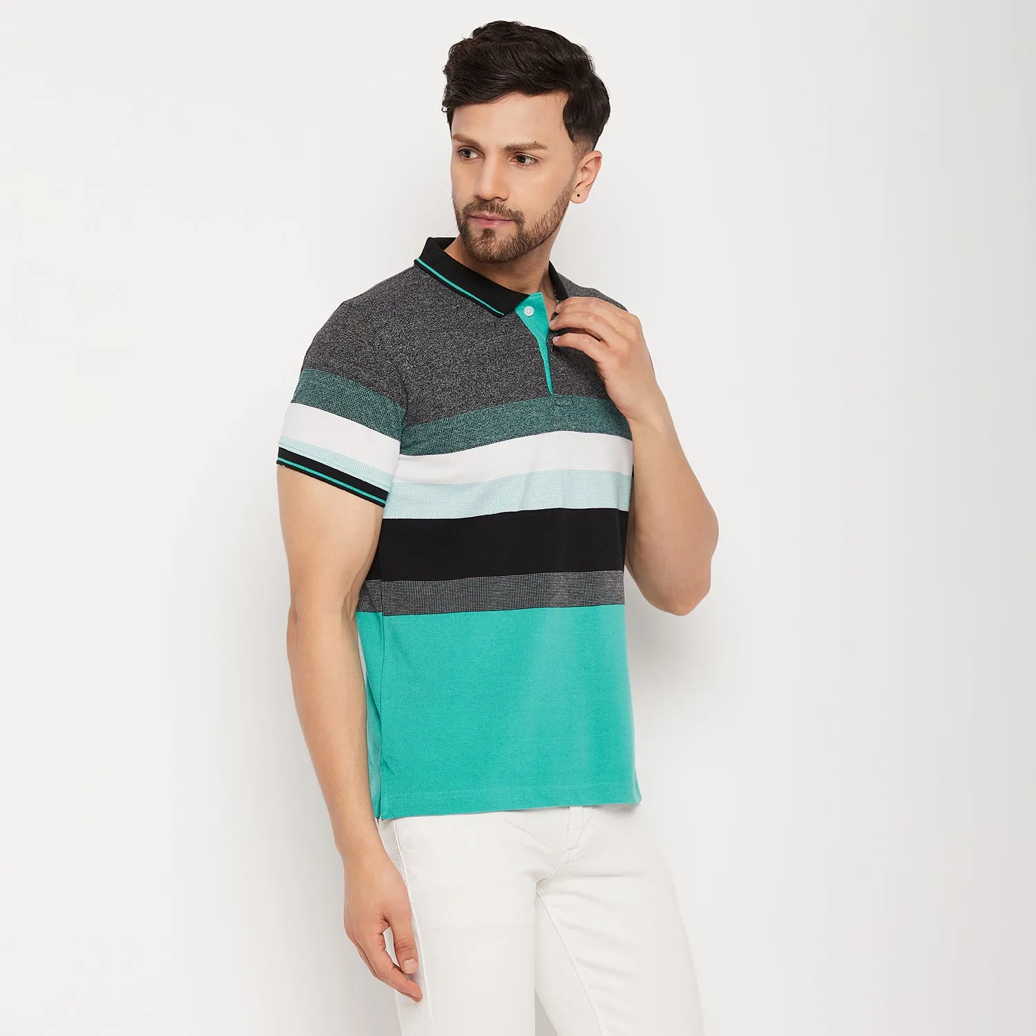 Duke Stardust Men Half Sleeve Cotton T-shirt (LF7005)