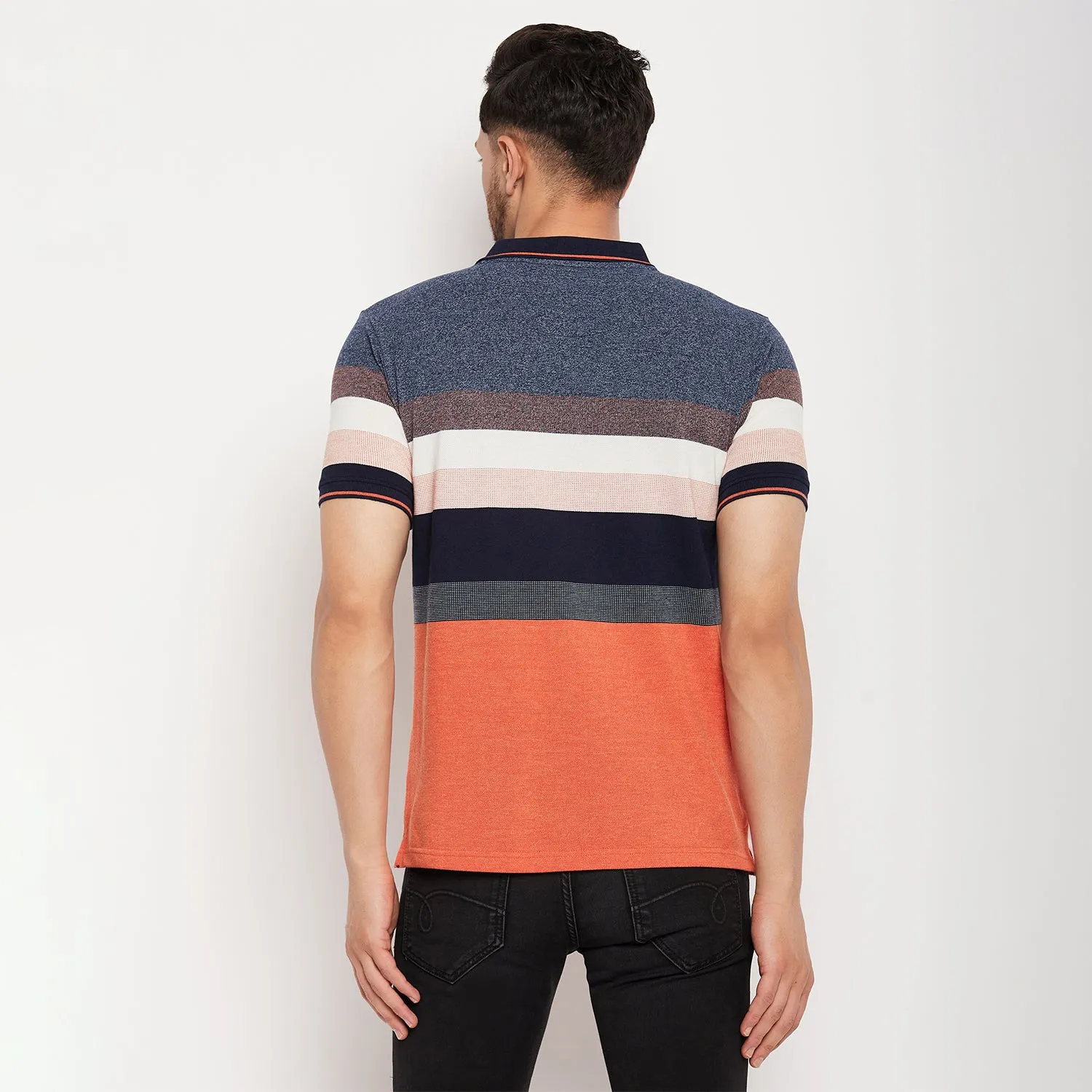 Duke Stardust Men Half Sleeve Cotton T-shirt (LF7005)