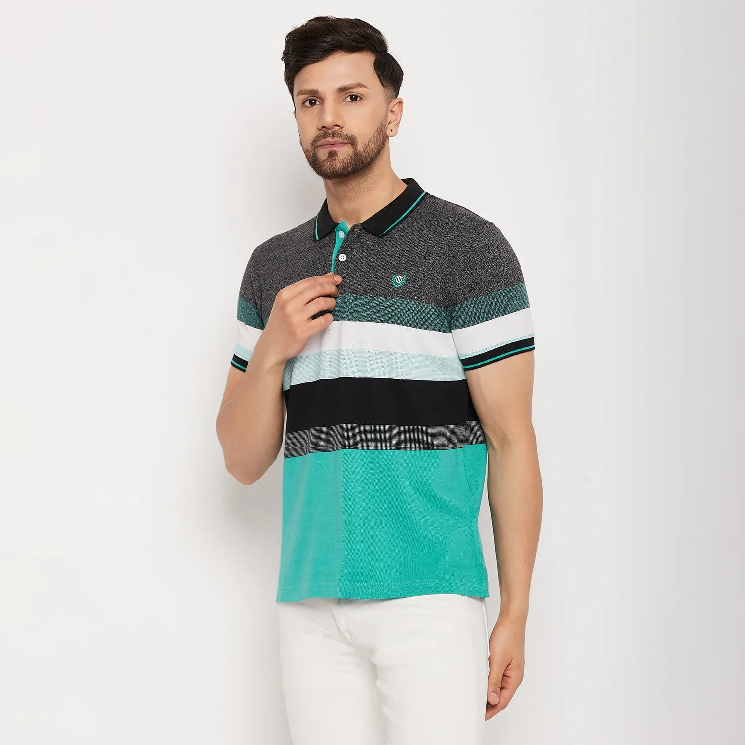 Duke Stardust Men Half Sleeve Cotton T-shirt (LF7005)