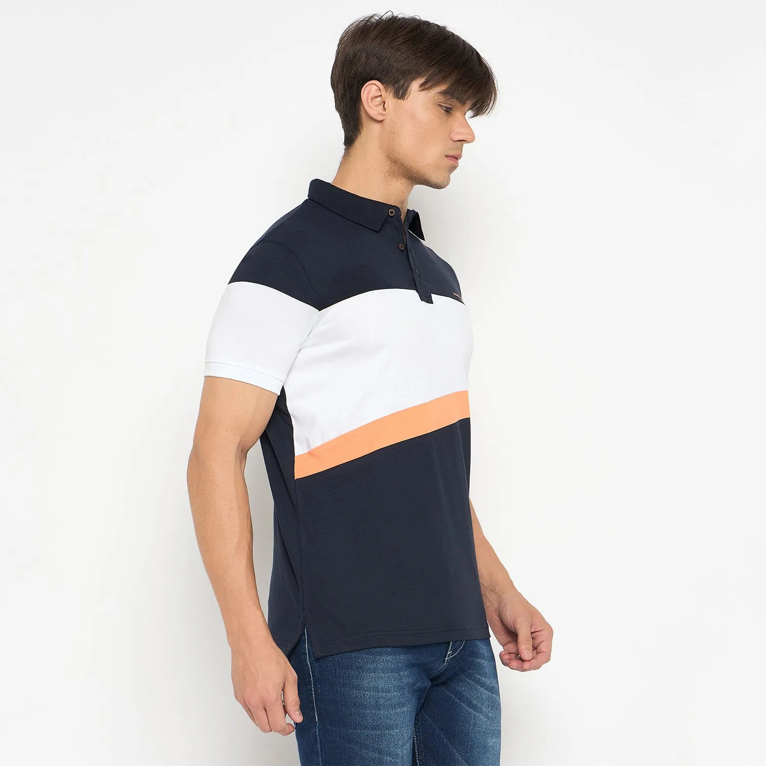 Duke Stardust Men Half Sleeve Cotton T-shirt (LF7257)