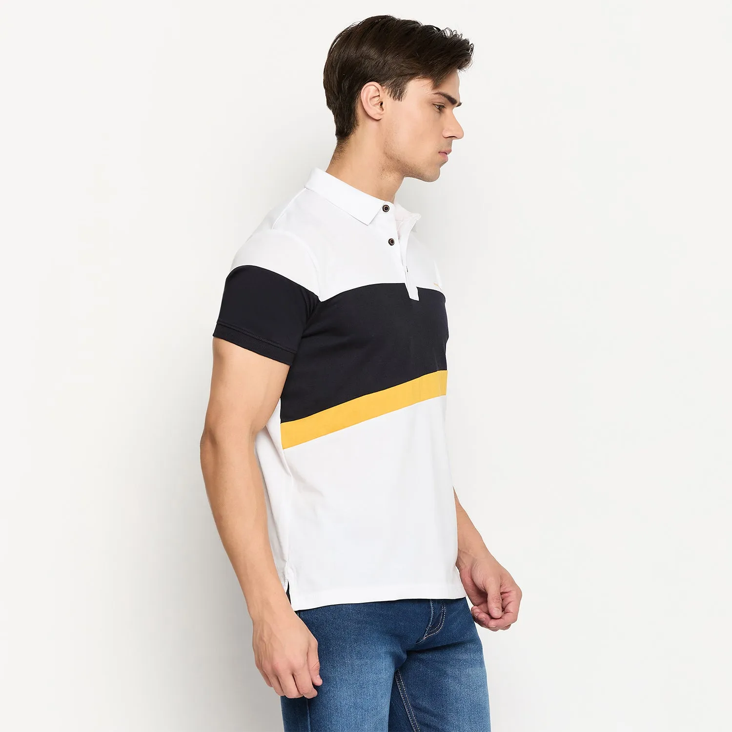 Duke Stardust Men Half Sleeve Cotton T-shirt (LF7257)
