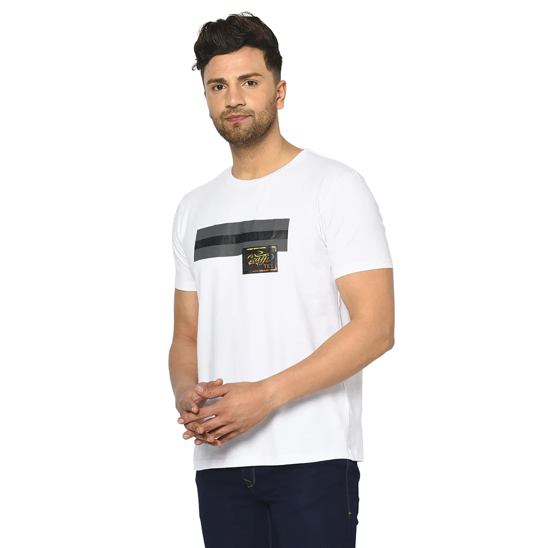 Duke Stardust Men Half Sleeve Cotton T-shirt (LQ1882)