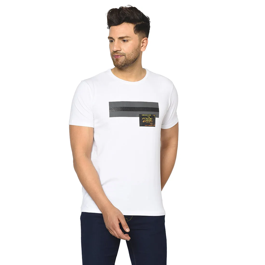Duke Stardust Men Half Sleeve Cotton T-shirt (LQ1882)