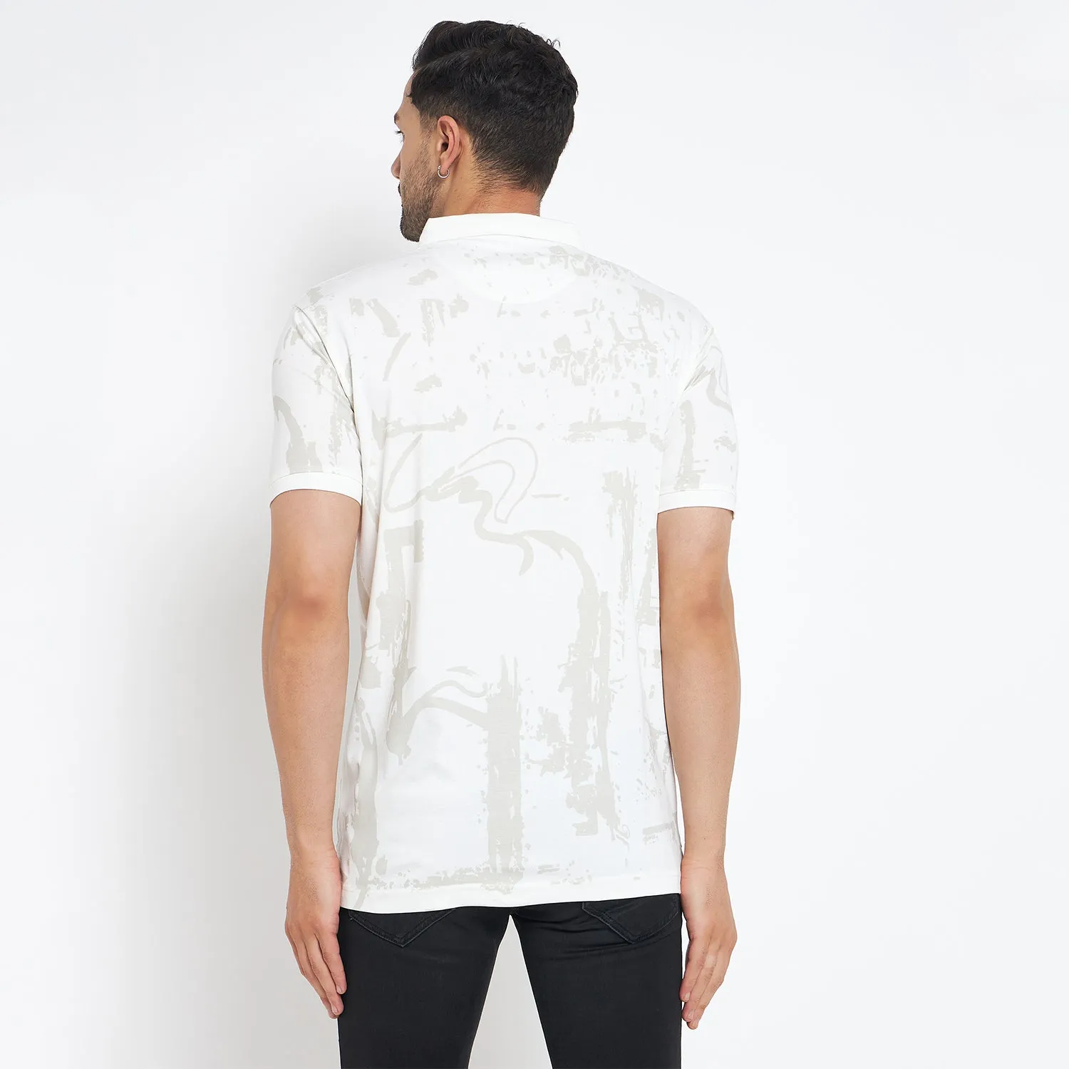 Duke Stardust Men Half Sleeve Cotton T-shirt (MLF7118)